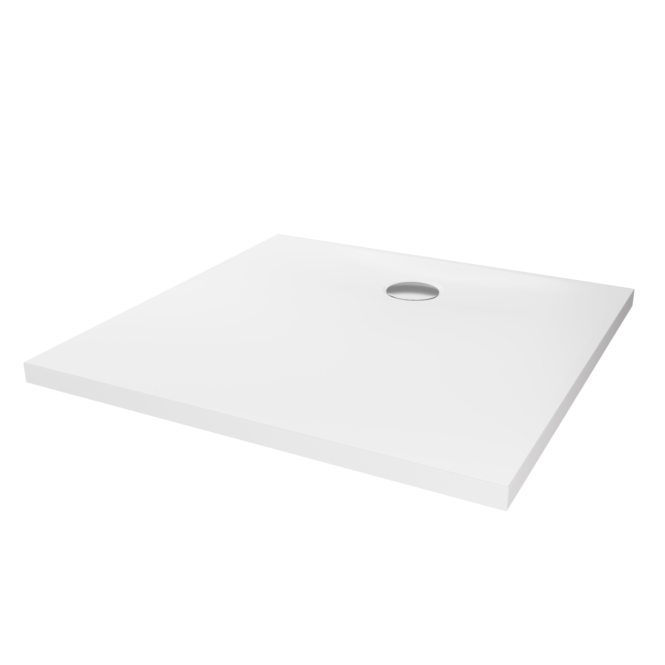 Nt Brodzik Nex 100x100 biały B-0455 Konglomeratowy posadzkowy