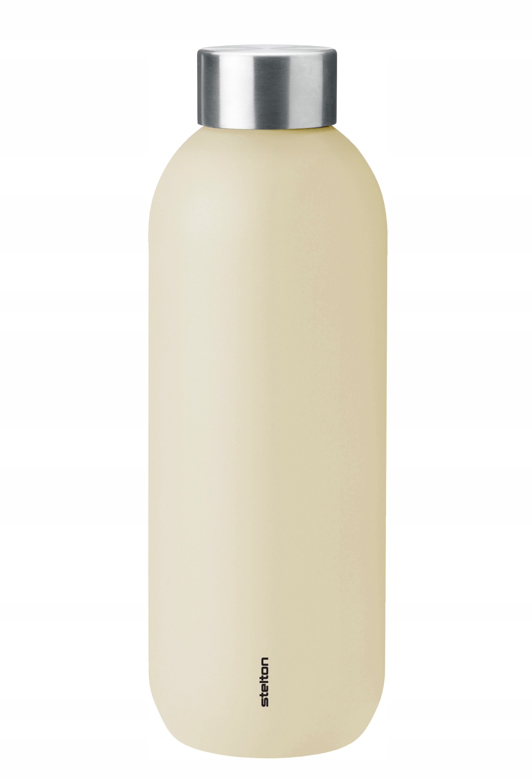 Stelton Keep Cool ocelová láhev na vodu 600 ml žlutá Mellow Yellow