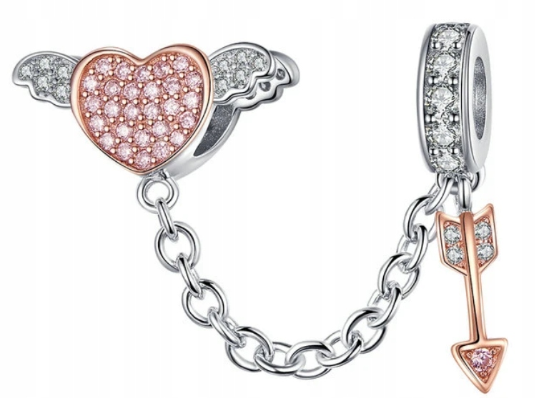 

Charms zawieszka do Pandora Serce ze strzałą S925