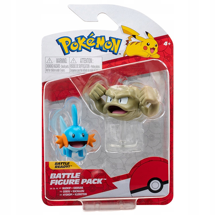 

Pokemon komplet figurek (42448) Mudkip Geodude