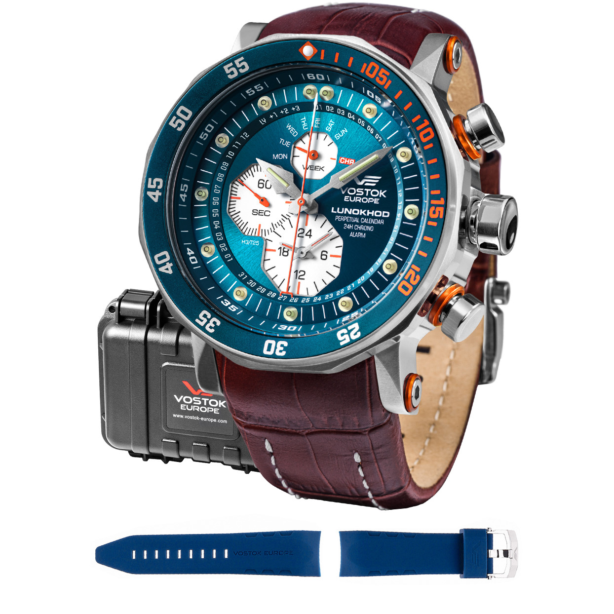 Pánské Hodinky Vostok Europe YM86-620A636 modré