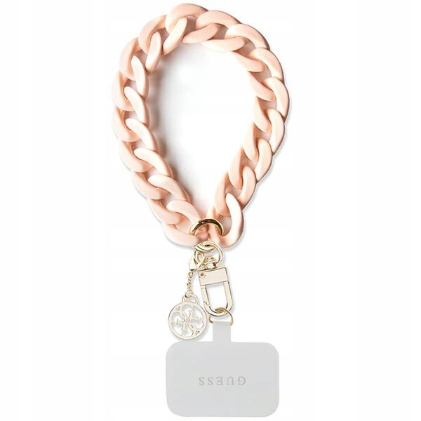 Guess GUOUCBMC4MP Universal Big Hand Strap růžový/pink Acrylic 4G Charm