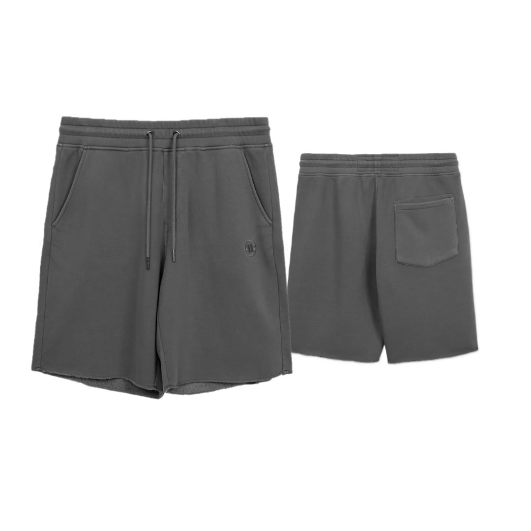 Pitbull West Coast Pánské Teplákové Kraťasy Washed Lancaster II Šedé XXL