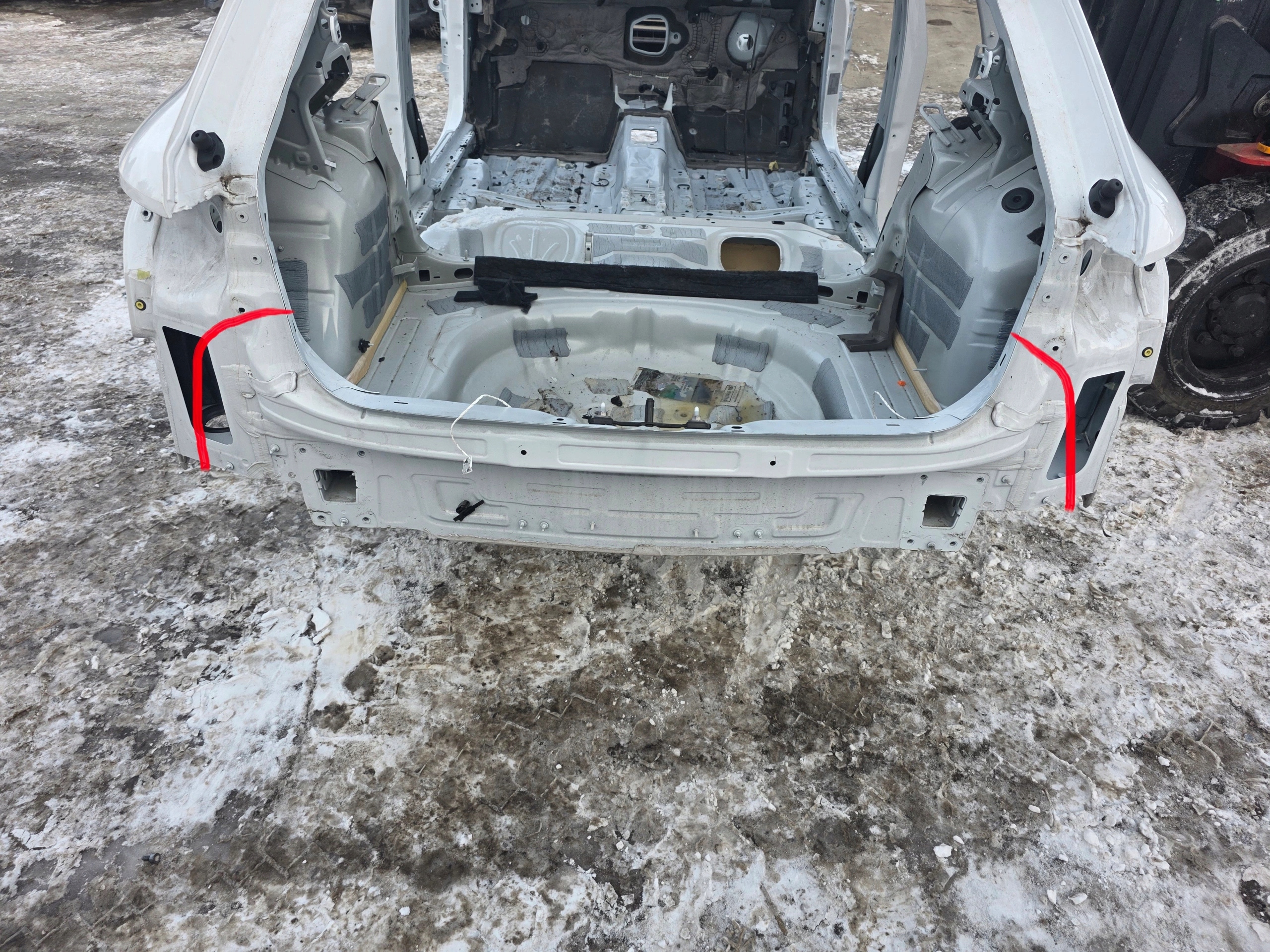 quarter sump rear panel AUDI A3 8Y SPORTBACK original !!!