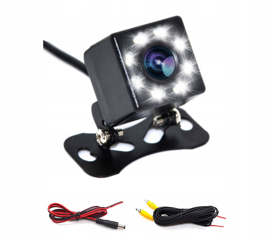

Kamera Cofania Parkowania 8 Led Noc Kolor