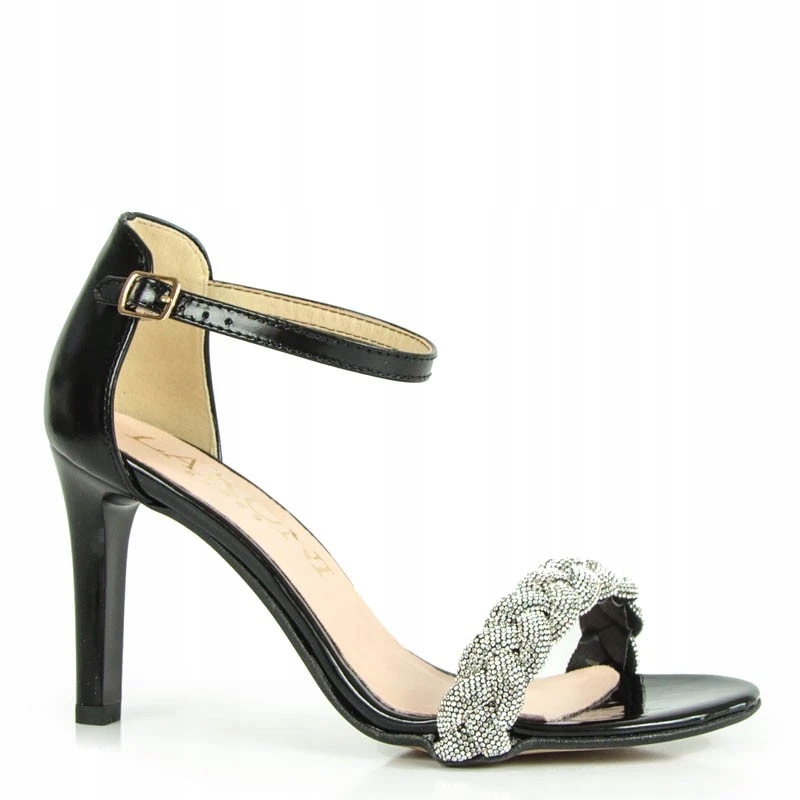 Laroni 3328 Sandály Lodičky Kůže Lico Černé 37