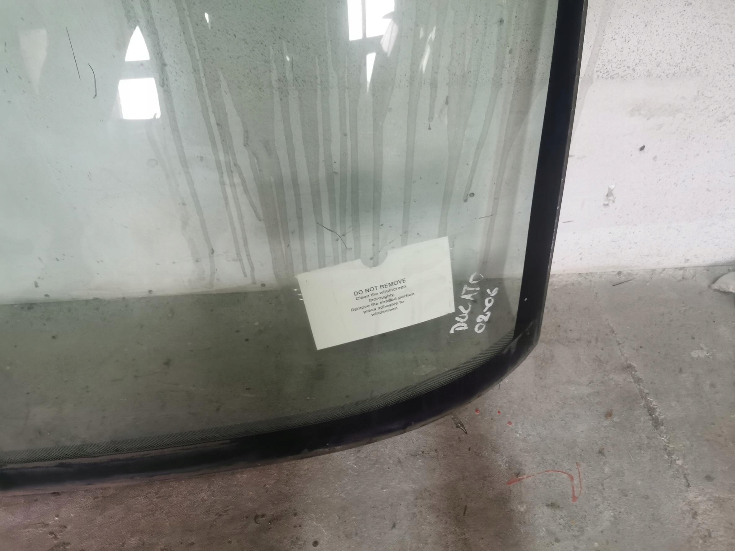 window iron front FIAT DUCATO II 94-06