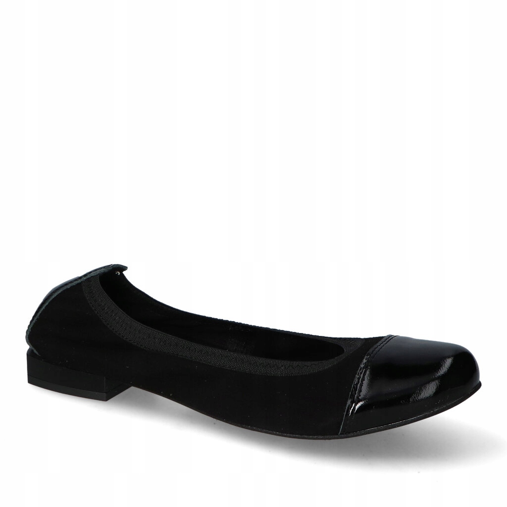 Baleríny Gamis 1402/A128+Černý semiš 36