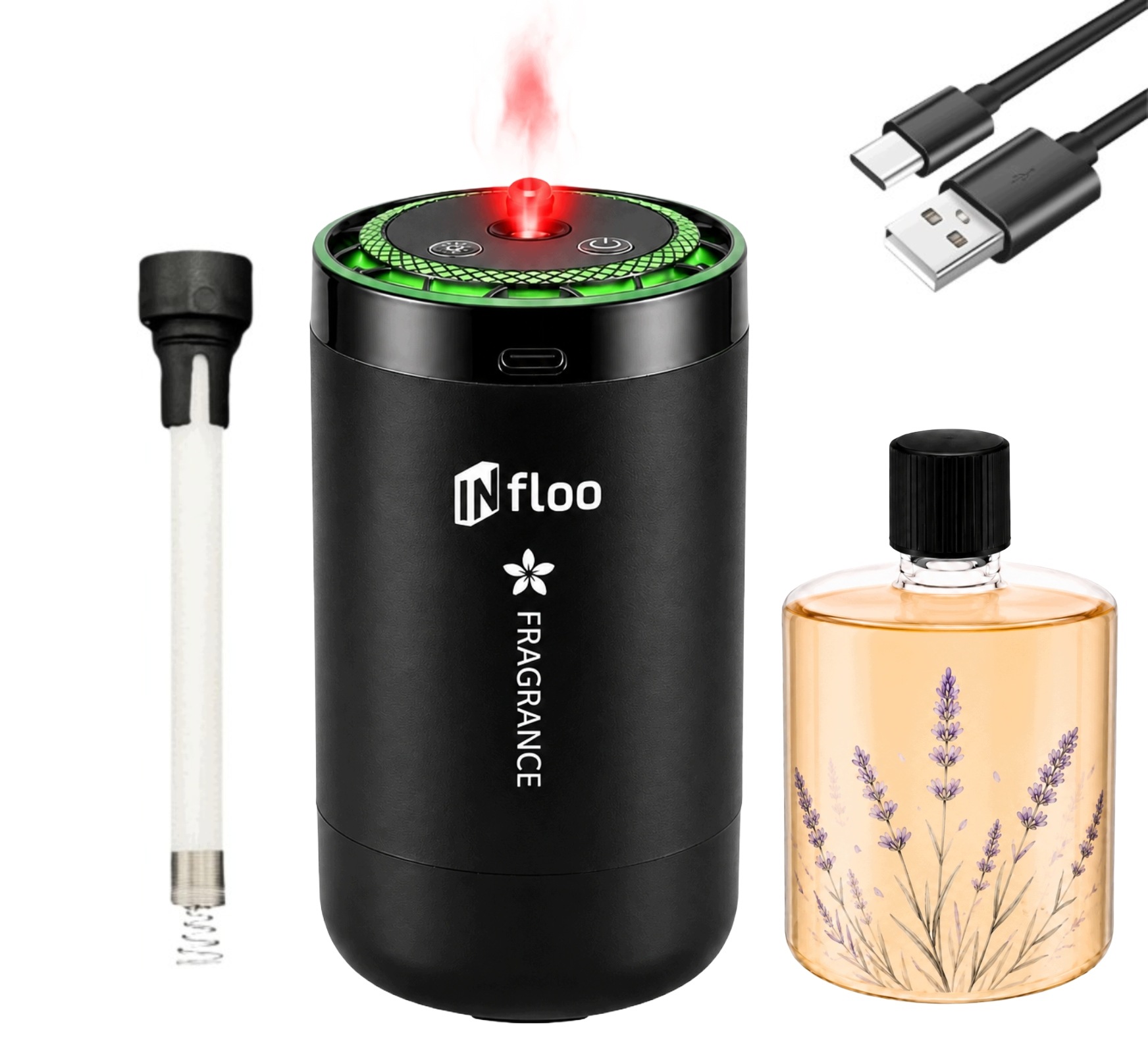 Bezprzewodowy Atomizer Do Aut Nawilżacz Powietrza Dyfuzor Zapachowy Do Auta