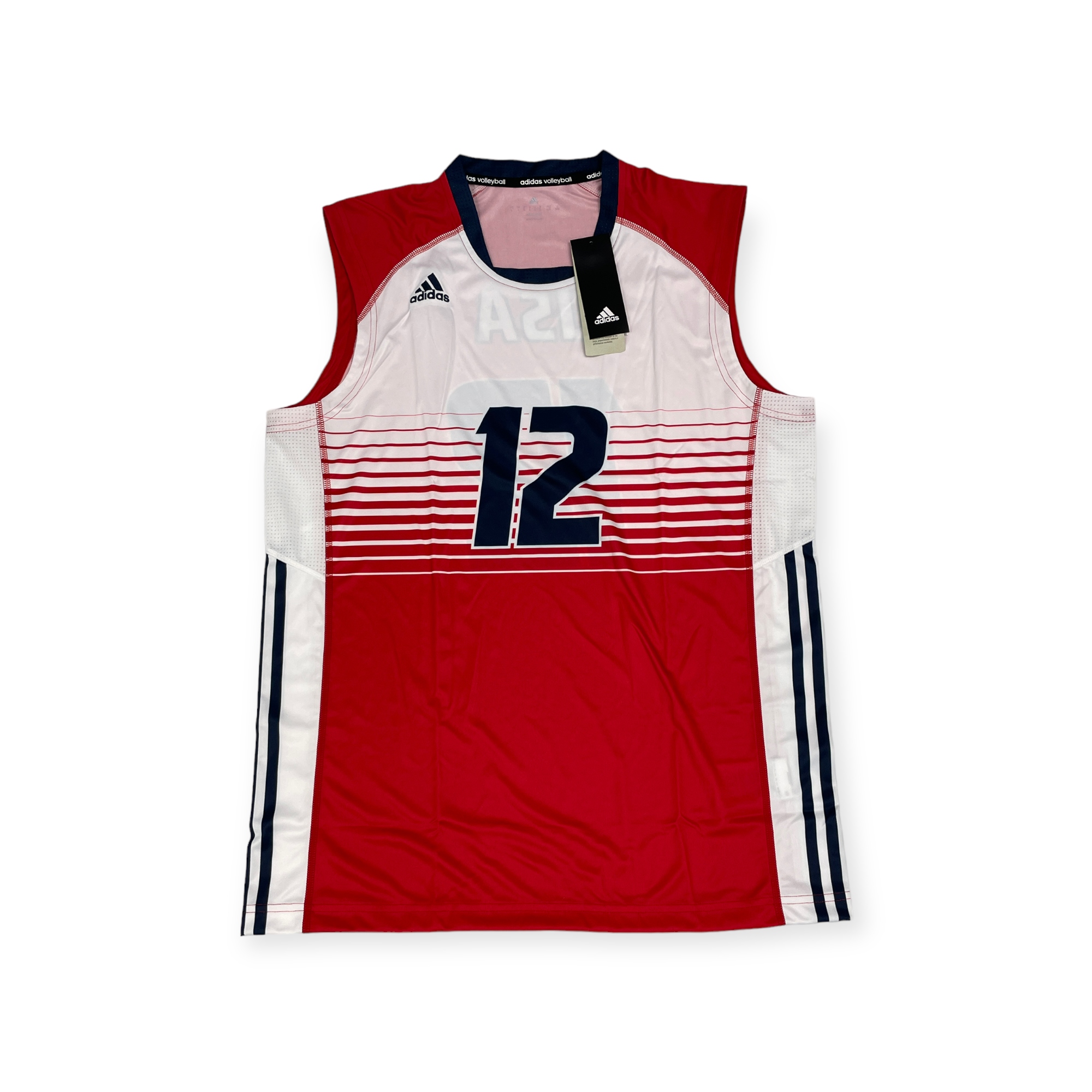 Koszulka bokserka męska Usa Adidas Volleyball L