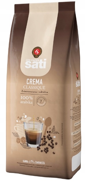 Káva Cafe Sati Crema 1 kg