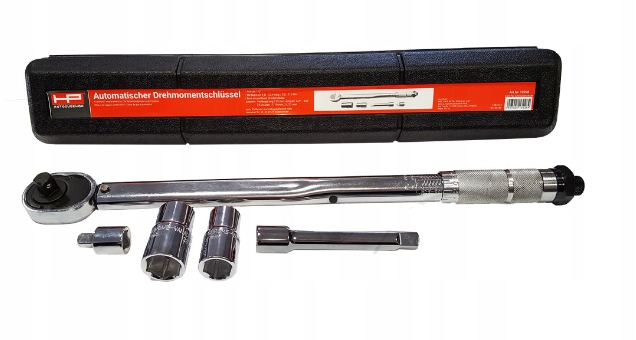 Momentový kľúč 30-210 Nm, adaptéry 1/2",