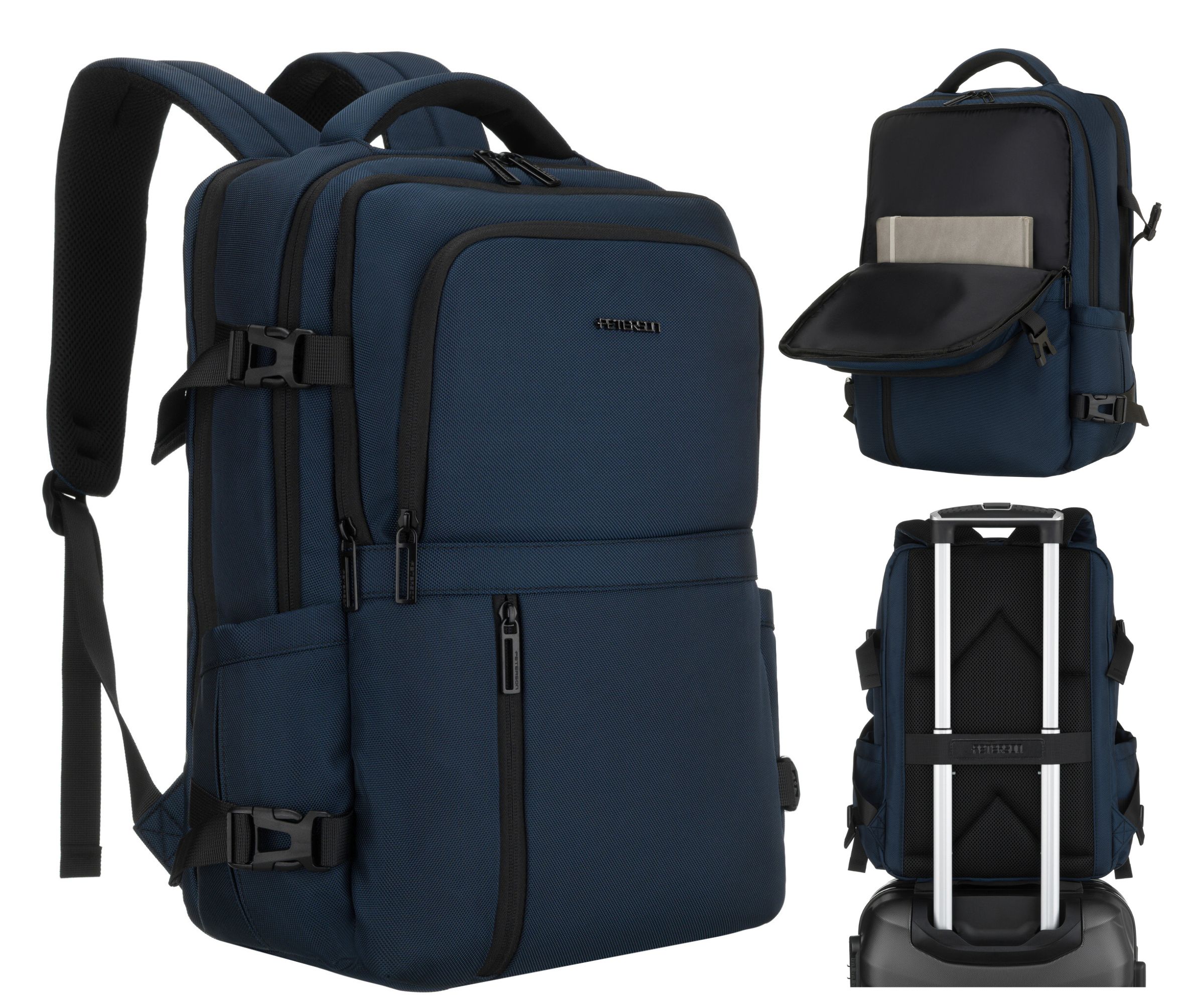 Batoh s prostorem pro městský notebook a prostorným sportovním vybavením Peterson