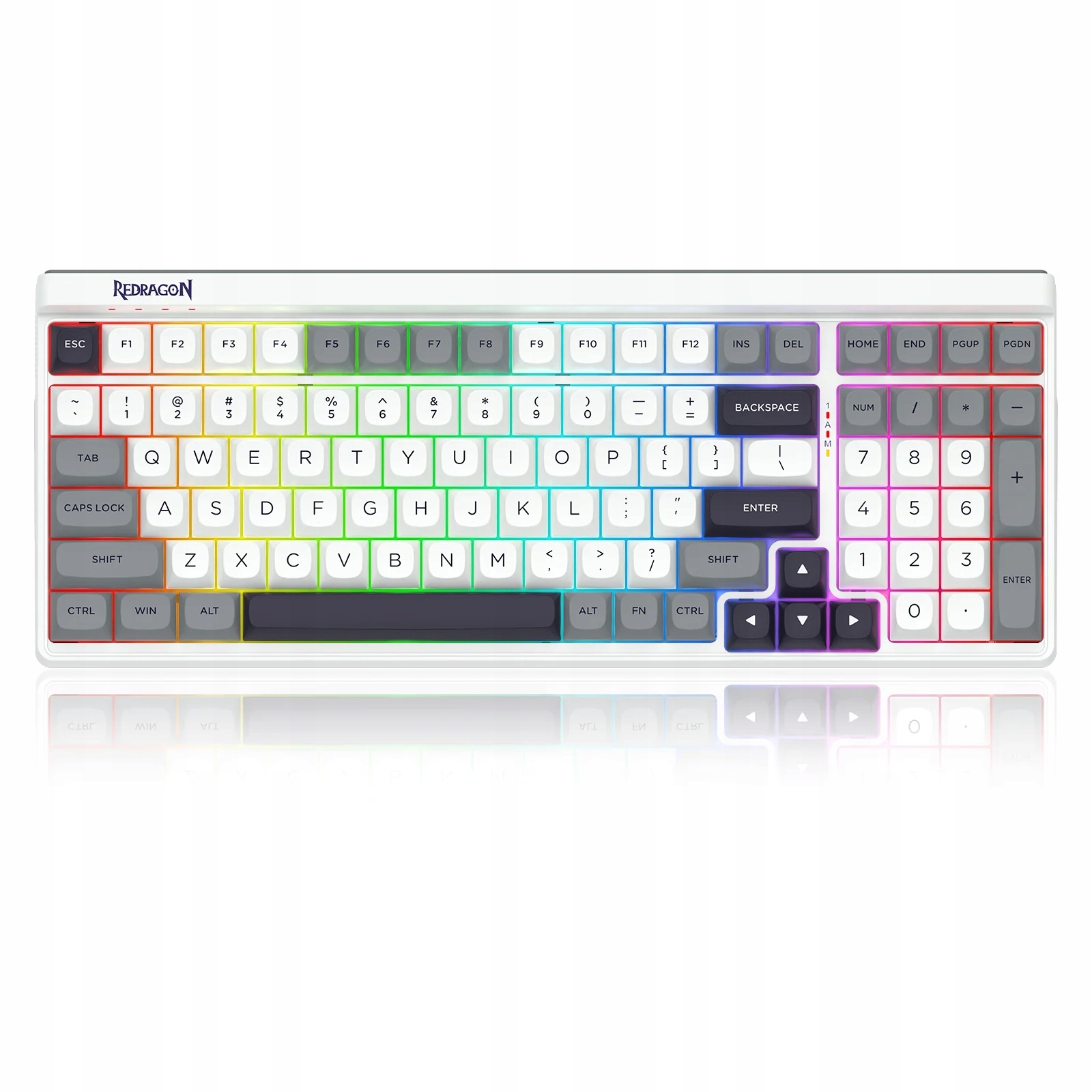 Mechanická klávesnice Redragon K656WGB-RGB-PRO