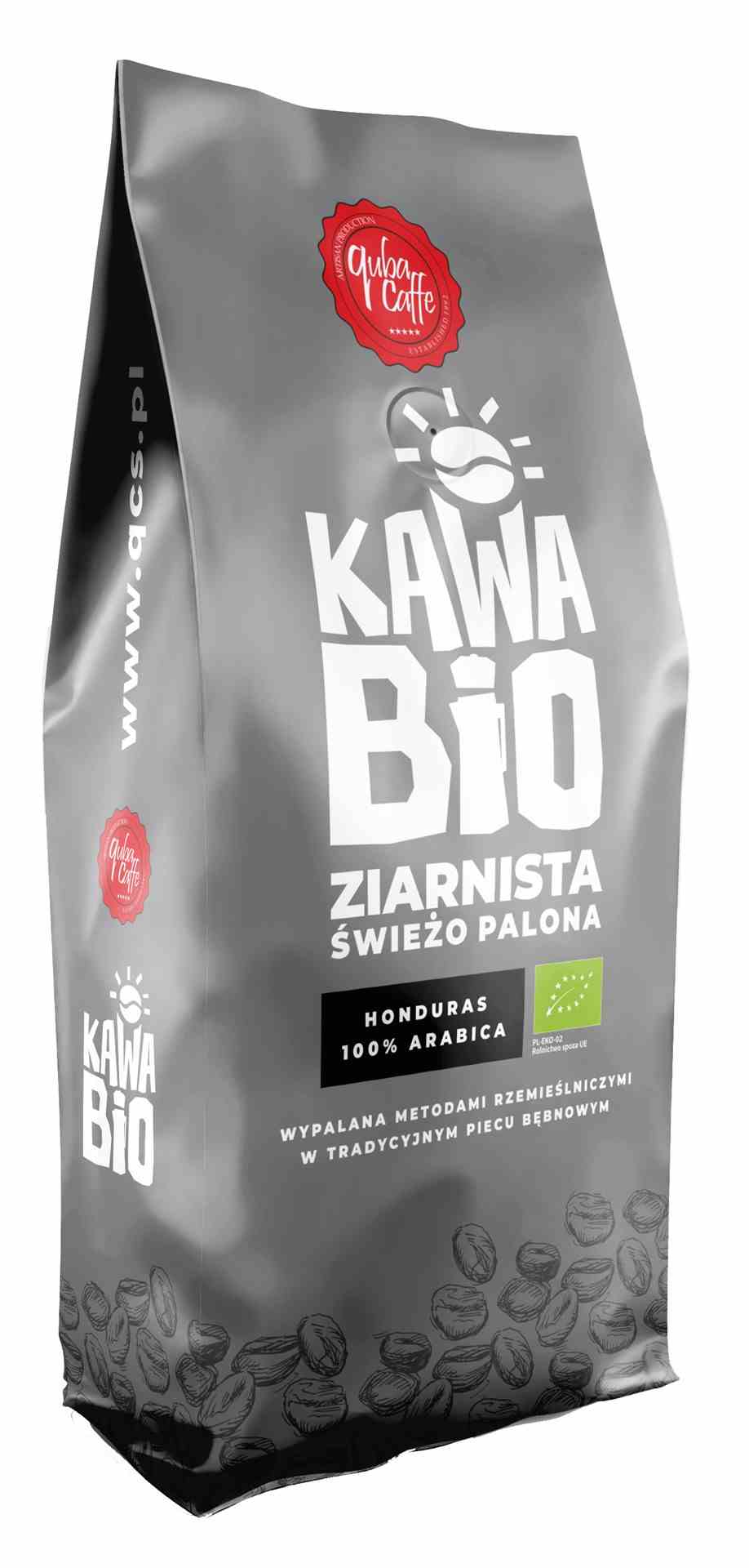 Levně Quba Caffe Káva zrnková arabica 100 % honduras Bio 250 g