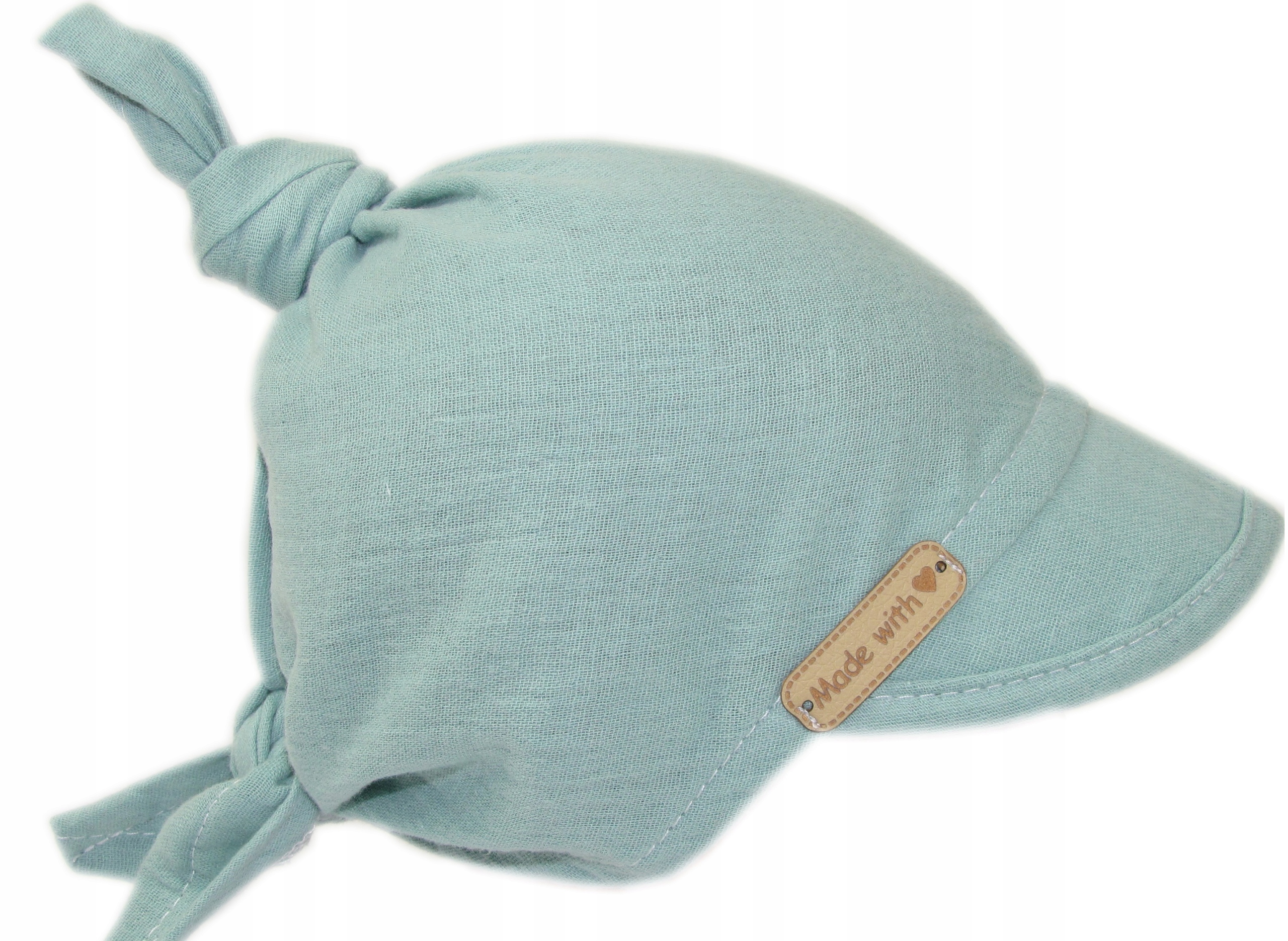 CHUSTKA Z DASZKIEM MUŚLINOWA DOUBLE GAZE MIĘTOWA Kod producenta DOUBLE GAZE / mint