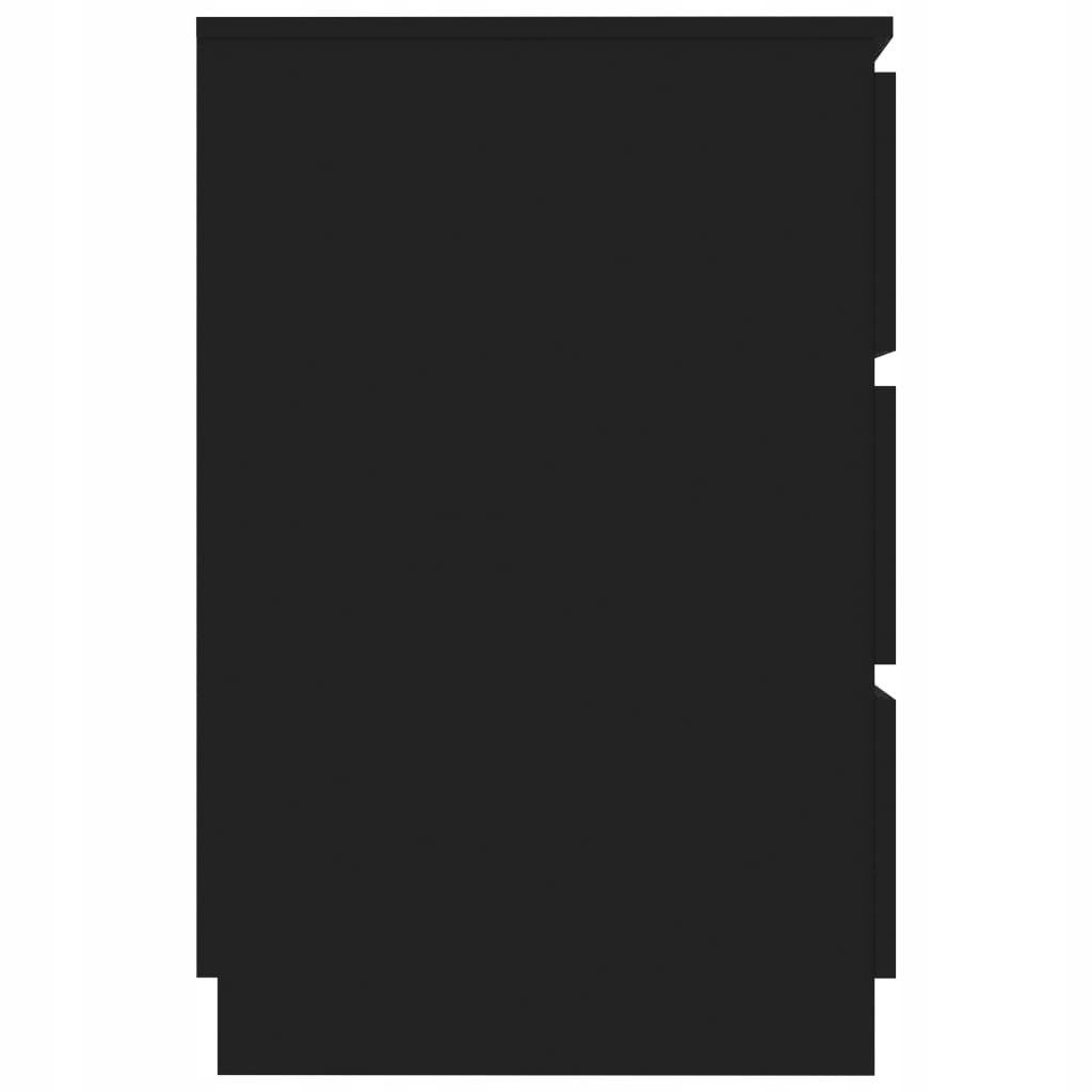 Biurko, czarne, 140x50x77 cm, płyta wiórow Wysokość mebla 77 cm