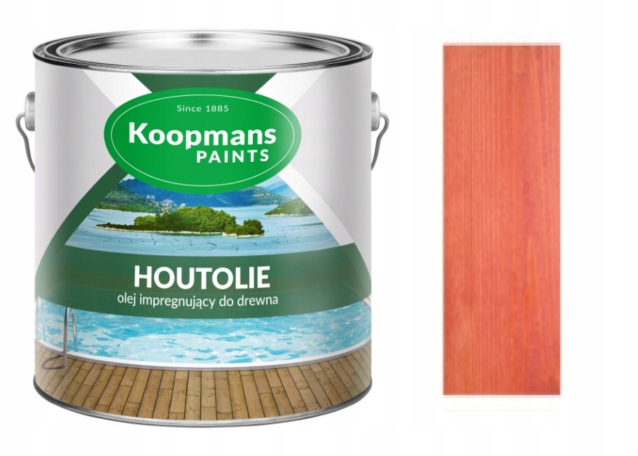 Koopmans Houtolie 20 L Impregnačný Olej Na Drevo 105 Africká Hruška