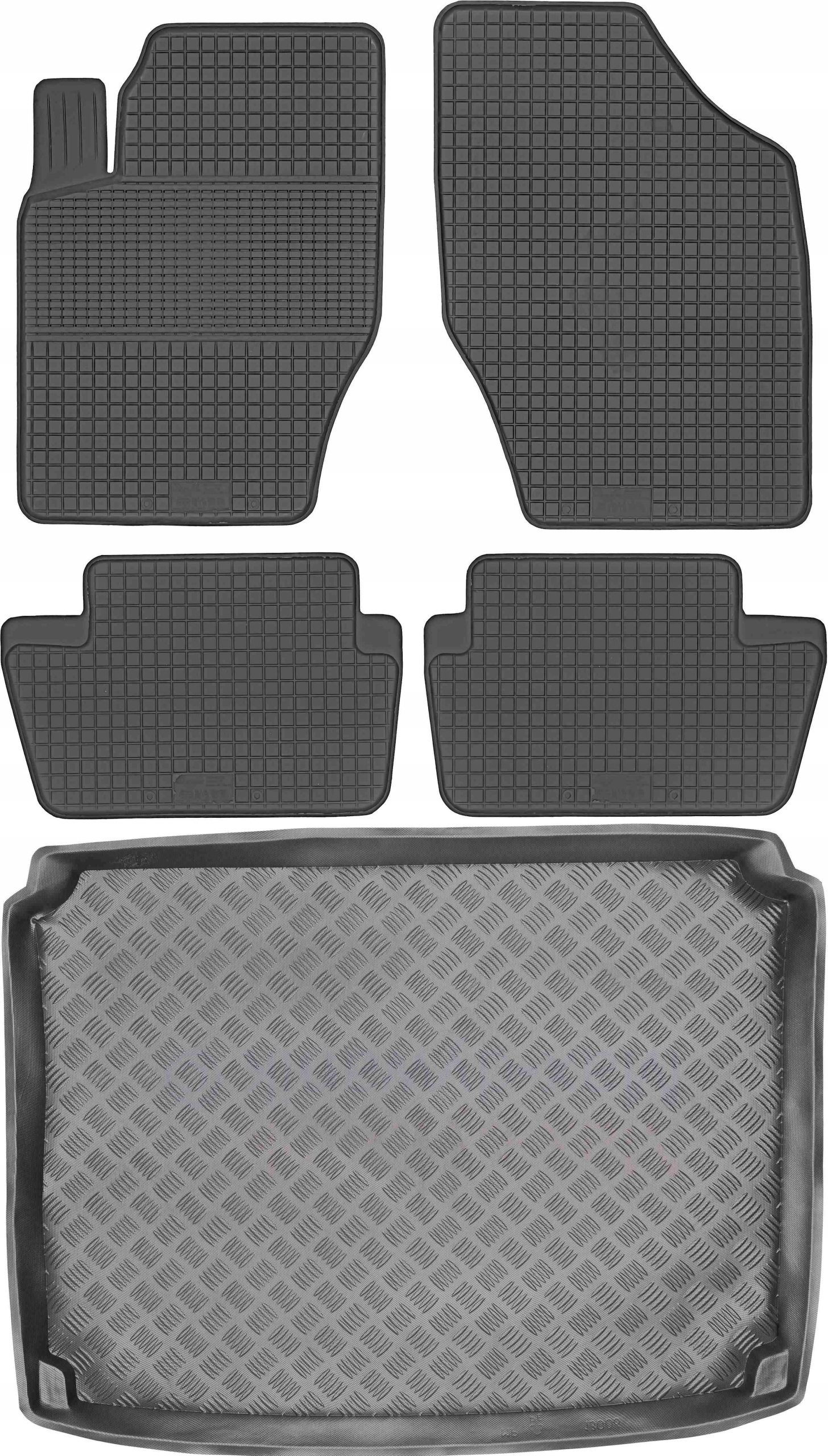 Citroen C4 I Coupe od roku 2004-2010 – Set – Koberce nosič