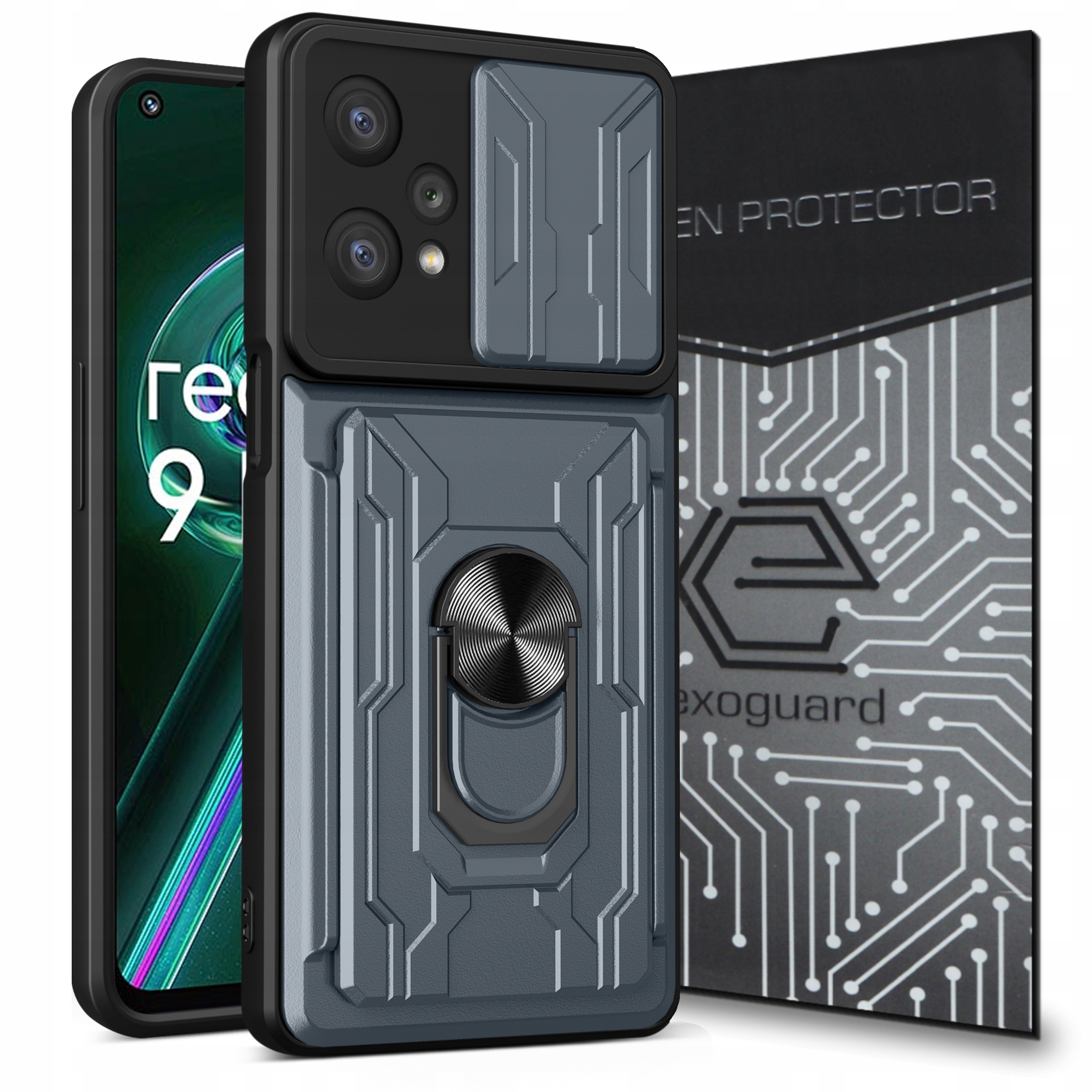 

Etui Pancerne Case Obudowa+szkło do Realme 9 Pro