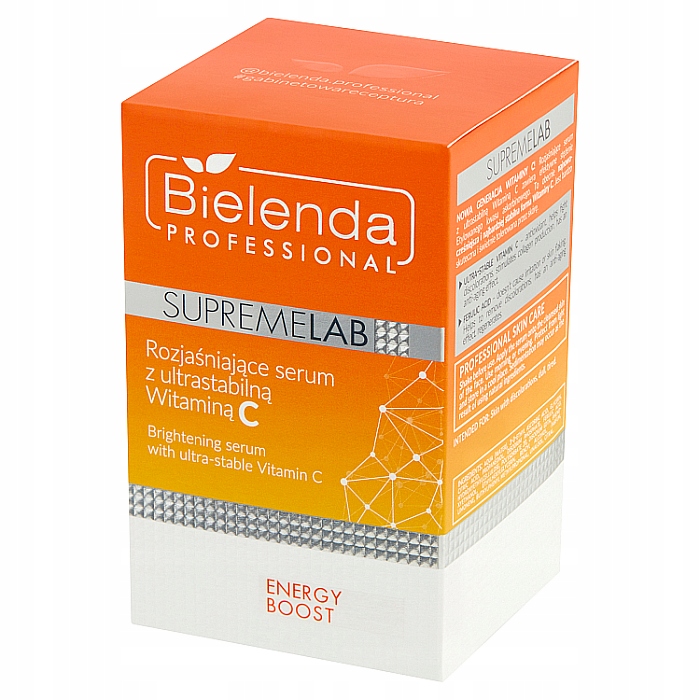 

Bielenda SupremeLab Energy rozjaśniające serum 15m