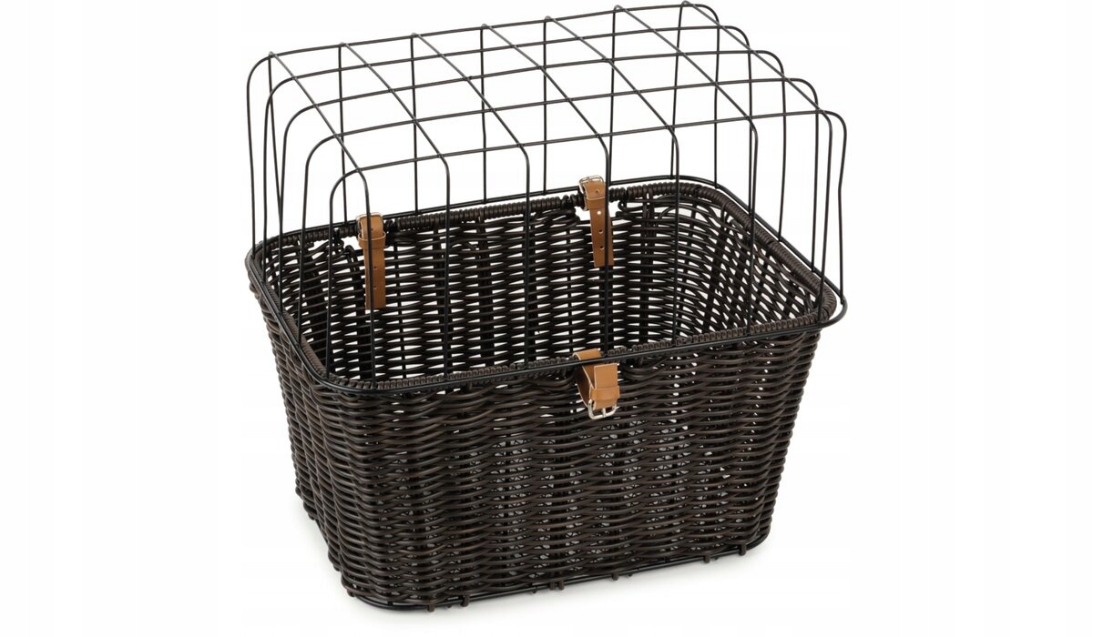 Kosz rowerowy tylny Legrand Poppy brązowy