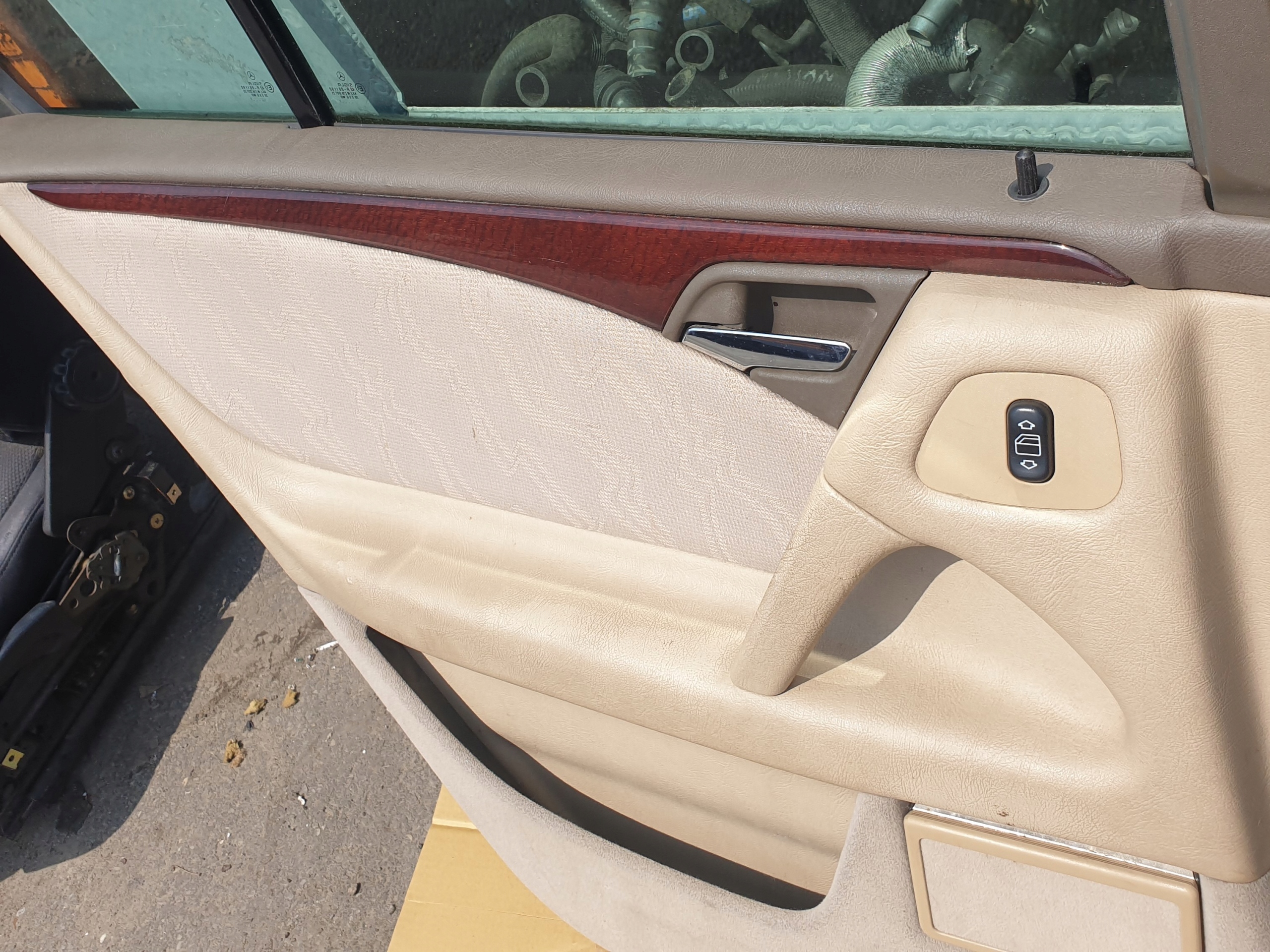 side door upholstery left rear MERCEDES E W210