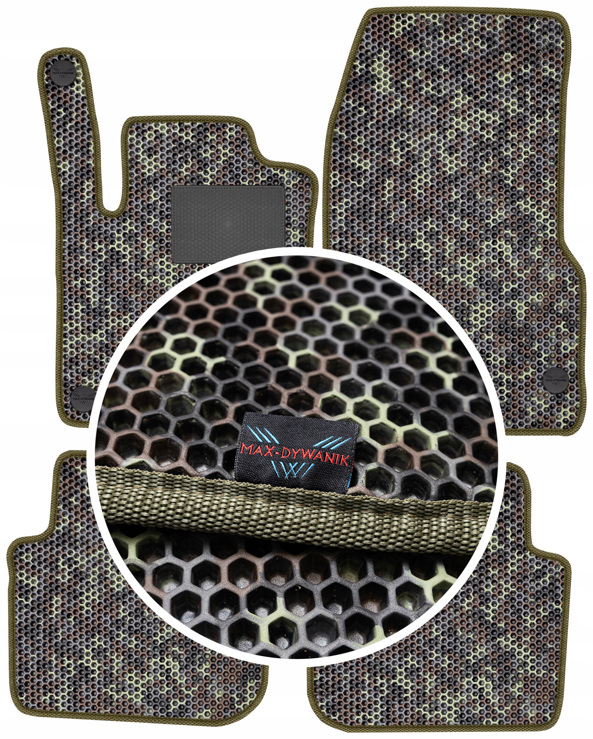 Smart Forfour I 2004-2006 Gumové rohože Eva Moro