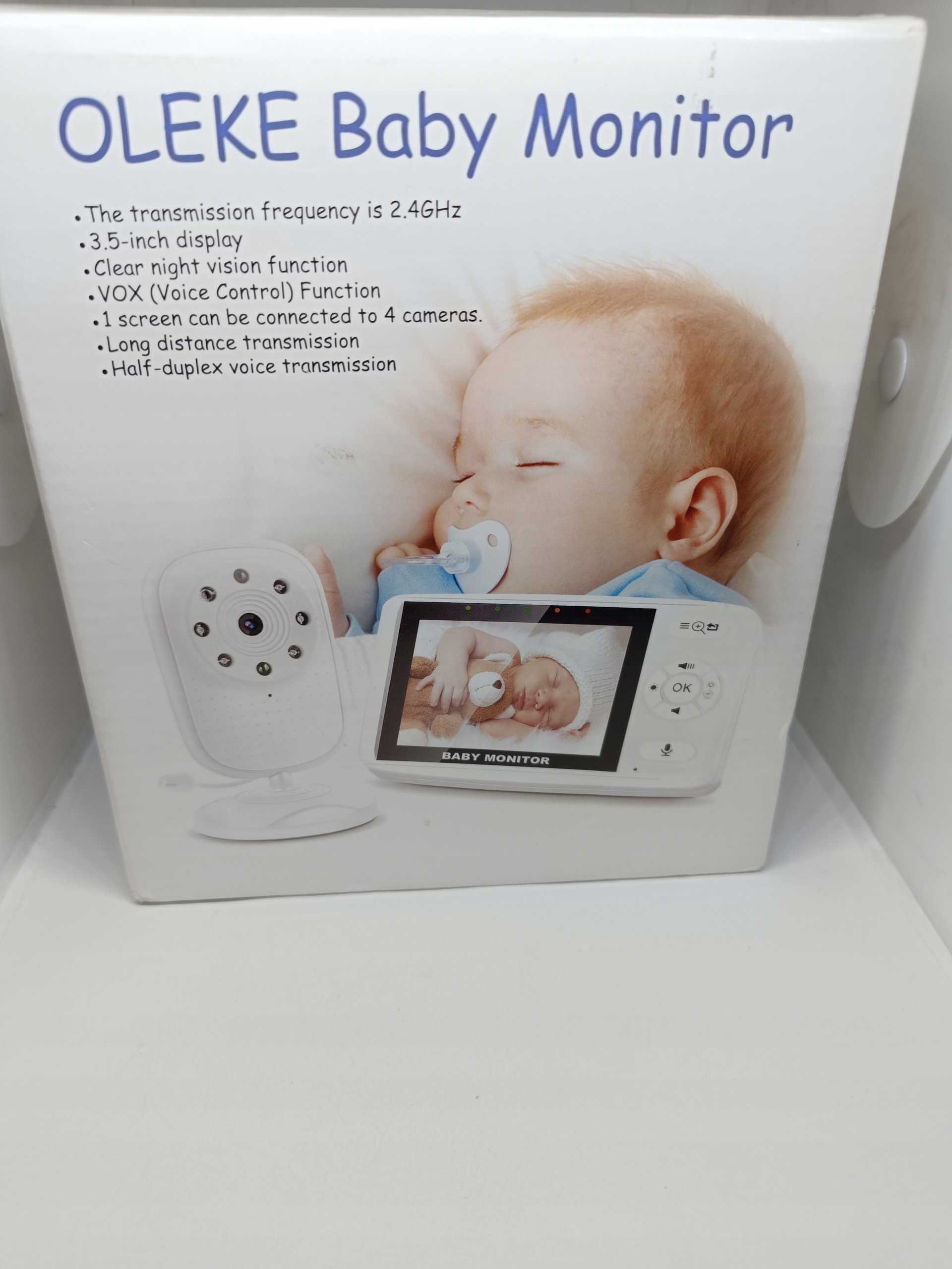 Elektroniczna Niania 3,5 cala monitor z kamerą mikrofon