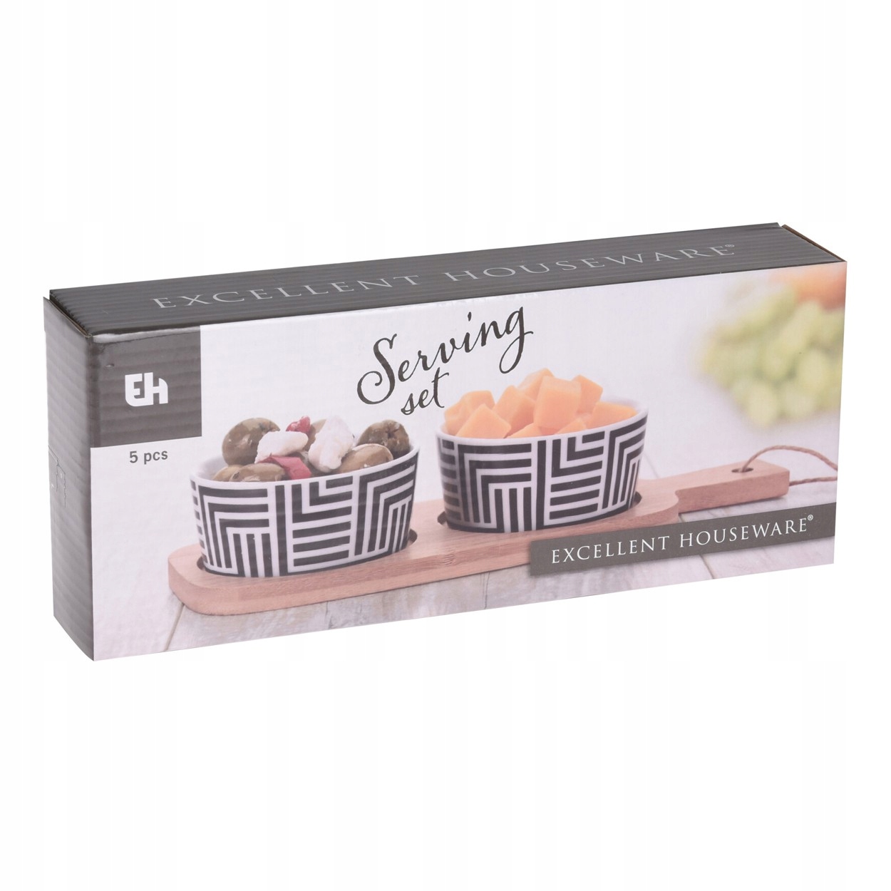 Zestaw miseczek do dipów sosów DIPÓWKI na desce Typ produktu wielorazowy