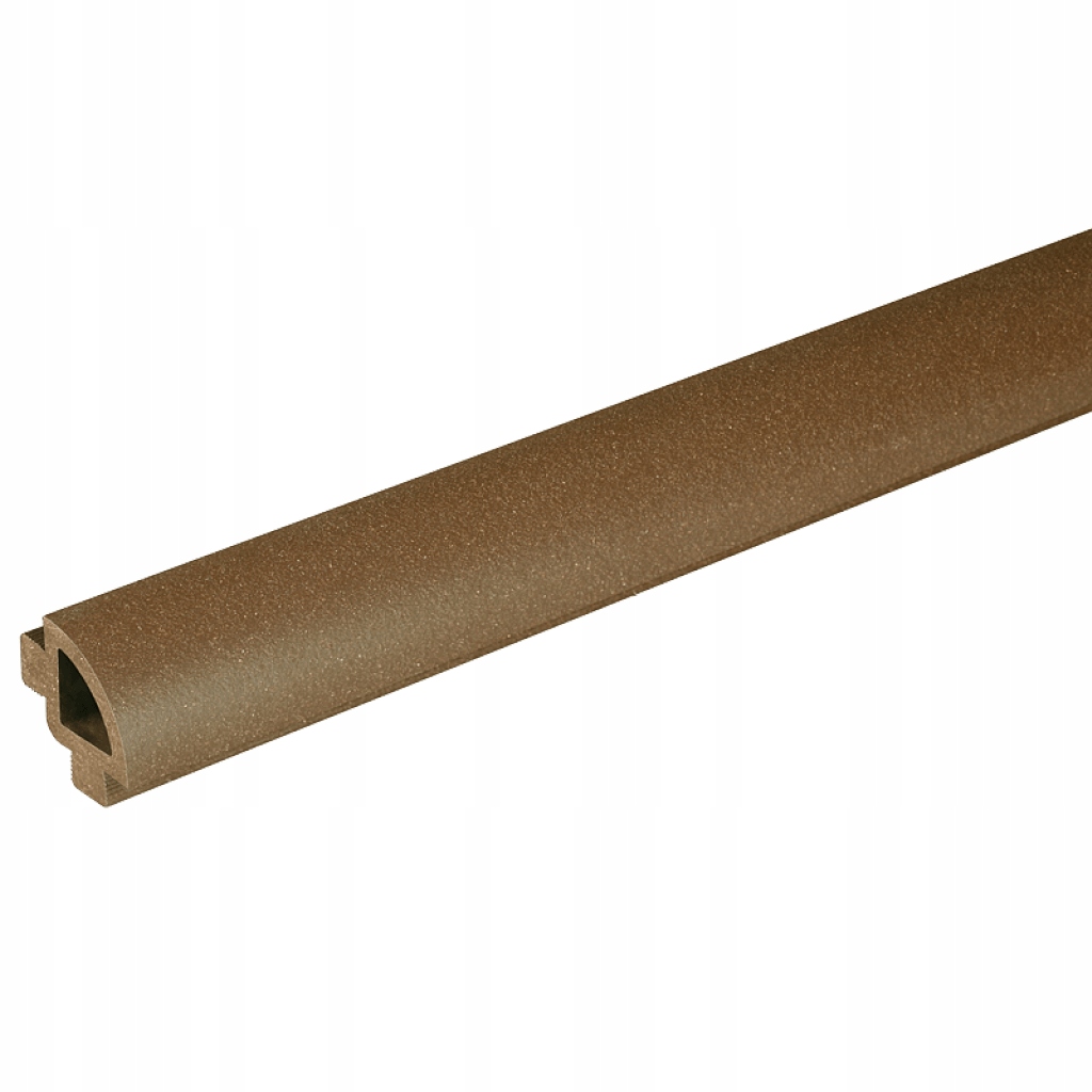 Ćwierćwałek WPC do deski tarasowej Wild Teak 2,4m