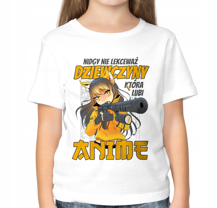 

Dziewczyny Anime Koszulka T-shirt 140