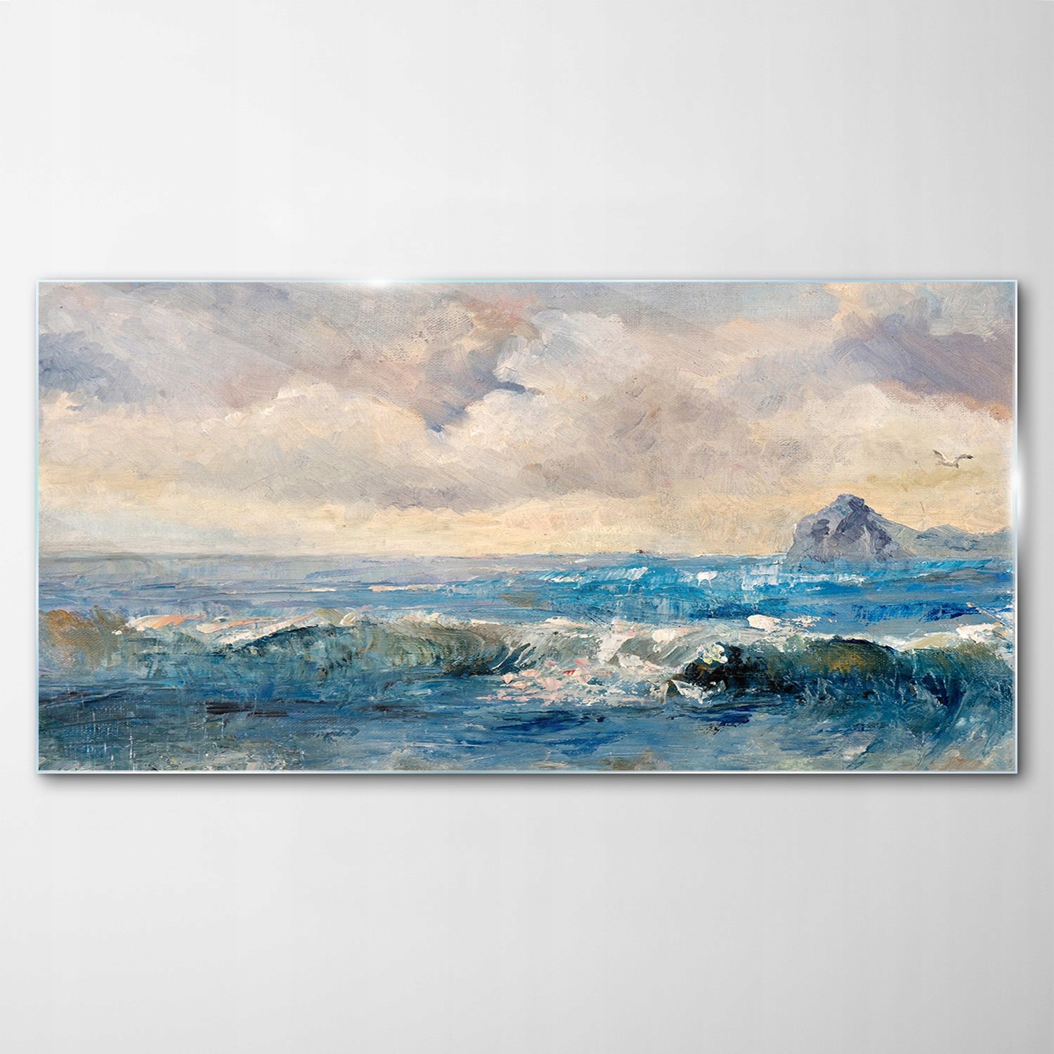 Obraz Sklenený Dekor More Vlny Krajina 100x50