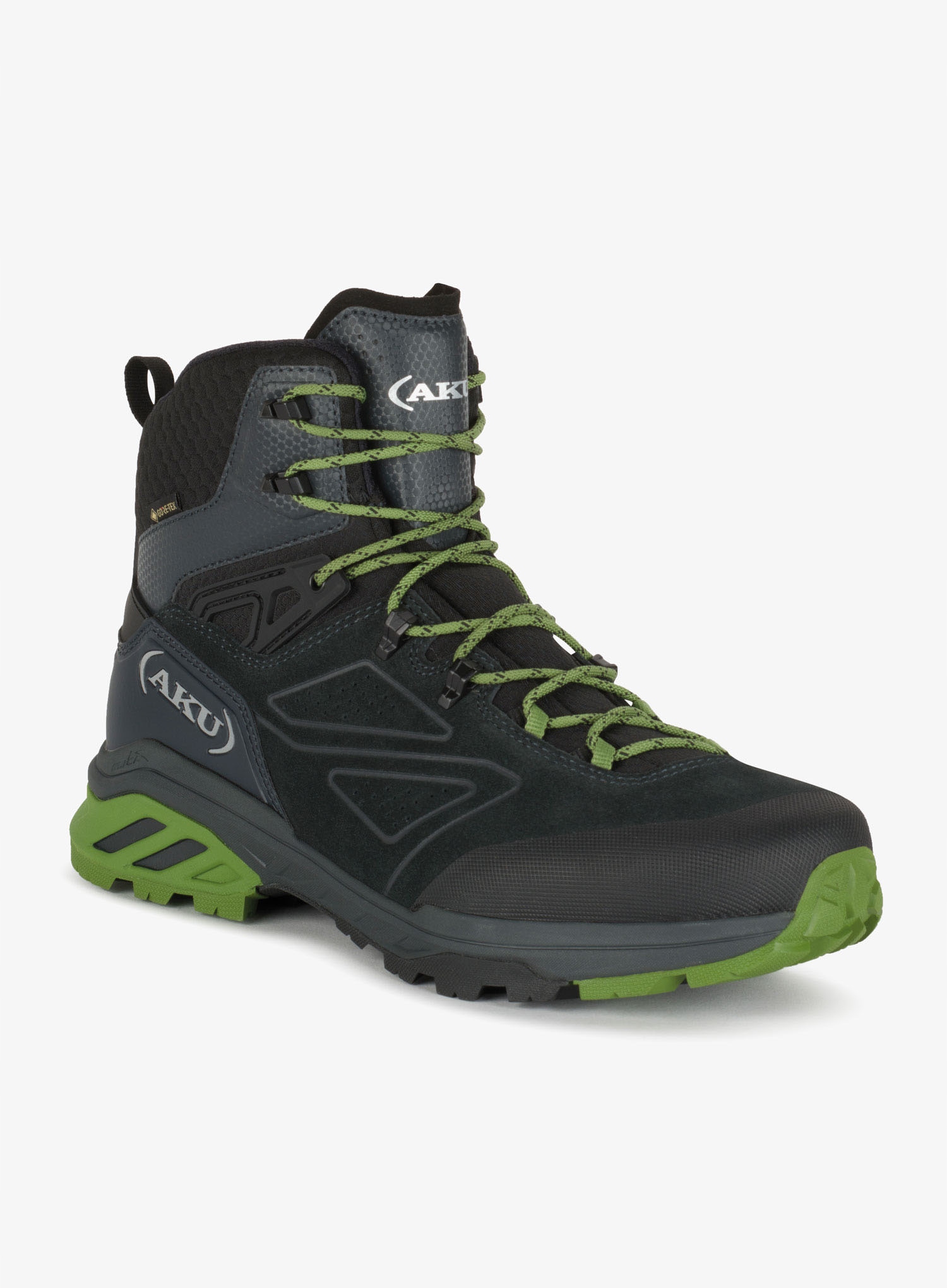 Aku Męskie buty trekkingowe M's Reactive Gtx, dark grey/ green rozmiar 44