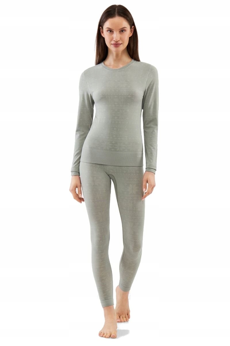 Viking Zestaw bielizny termoaktywnej damskiej Sigrid Women szary s