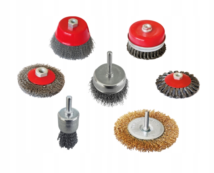 SZCZOTKA DOCZOŁOWA DRUT KARBOWANY FI 125 K2 Marka K2