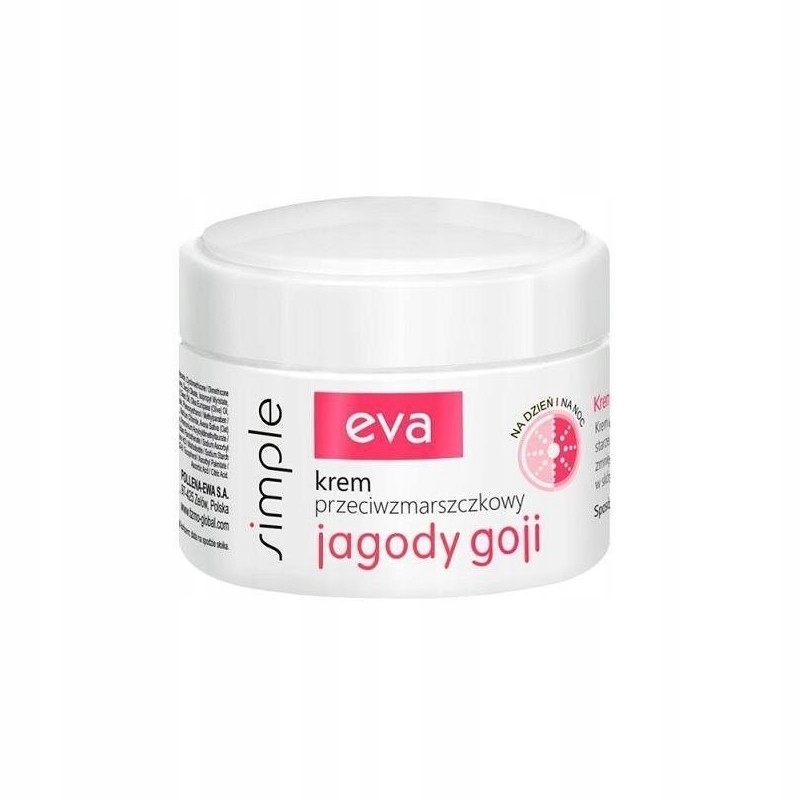 

Krem do twarzy Eva Simple, z jagodami goji 50 ml