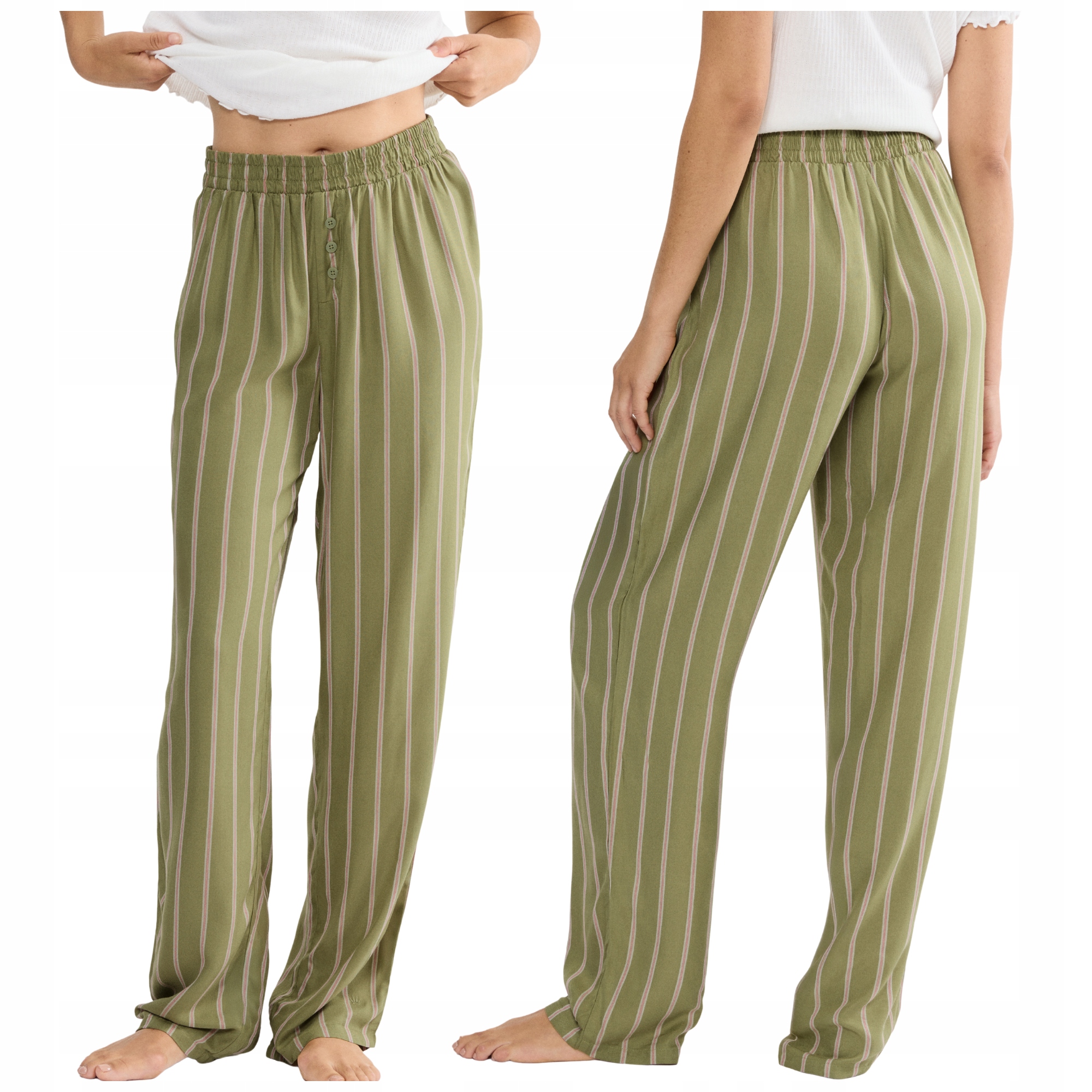 Pyžamové kalhoty volné, pohodlné, rovné nohavice Triumph Mix&Match Trousers 36