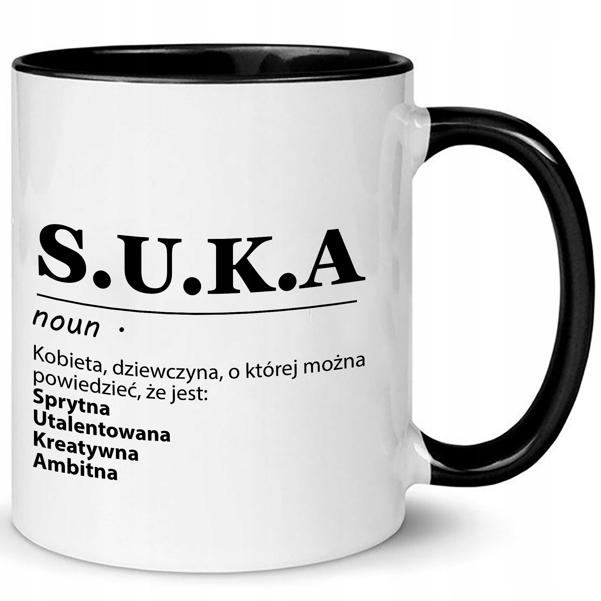 

Kubek Z Śmieszny Nadruk Suka Dla Dziewczyny Żony