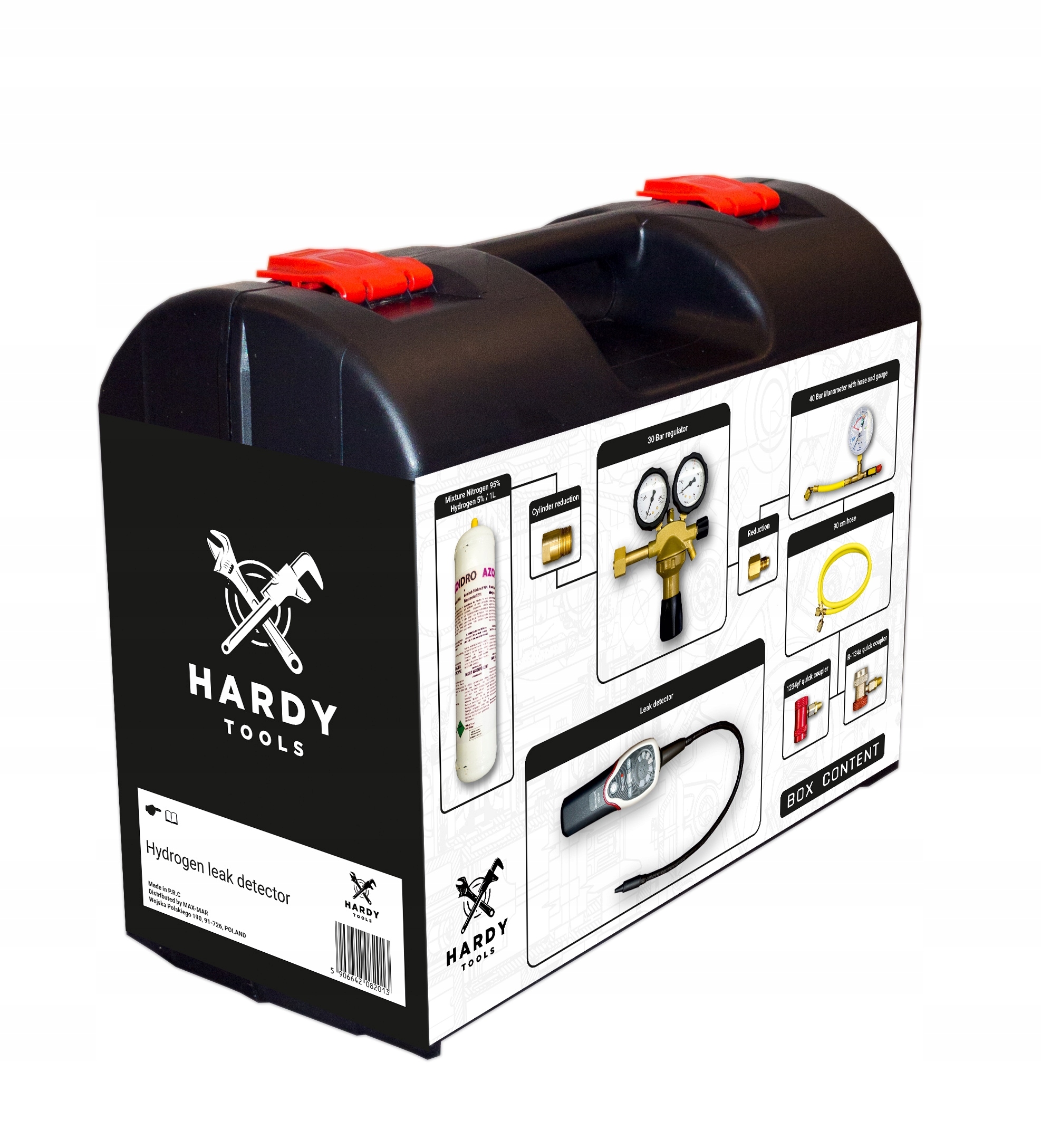 Zestaw do badania nieszczelnosci Hydrogen Producent code TX14 011