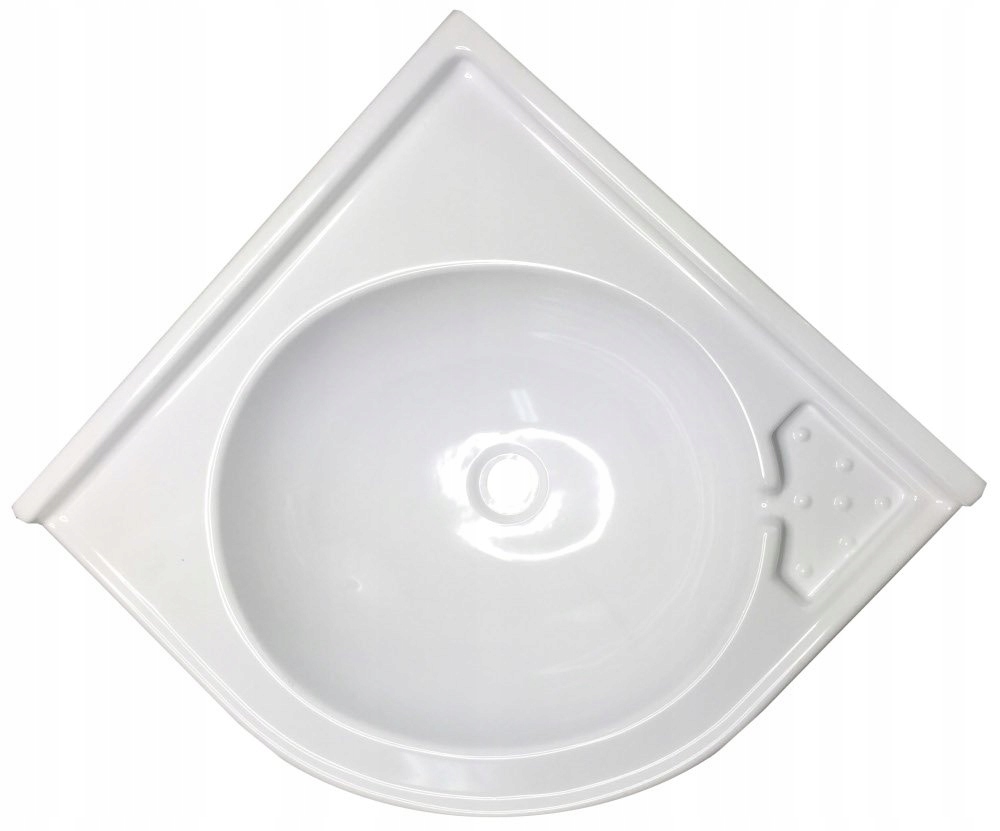 63302 - Кутова раковина Раковина кемпер причіп 418x418 мм