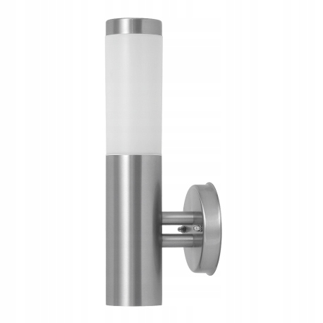 Kinkiet ogrodowy, Inox torch, prosty, E27, 1x 40W,