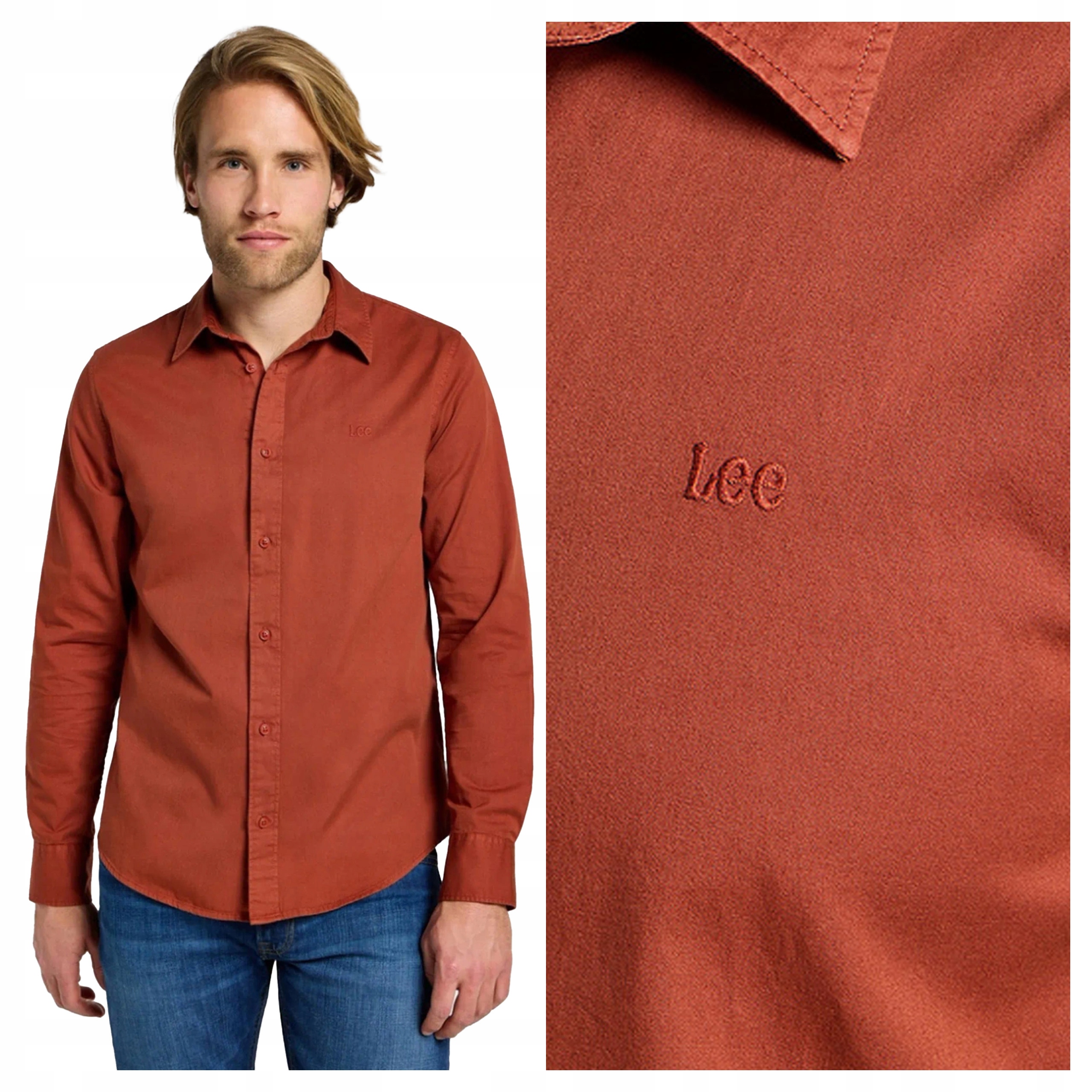 Lee Patch Shirt M Pánská košile