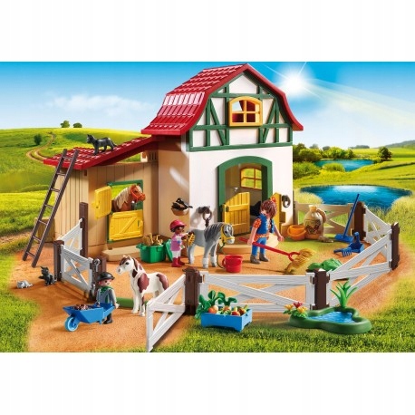 PLAYMOBIL 6927 Stadnina kucyków + KATALOG2023 Rodzaj zestaw