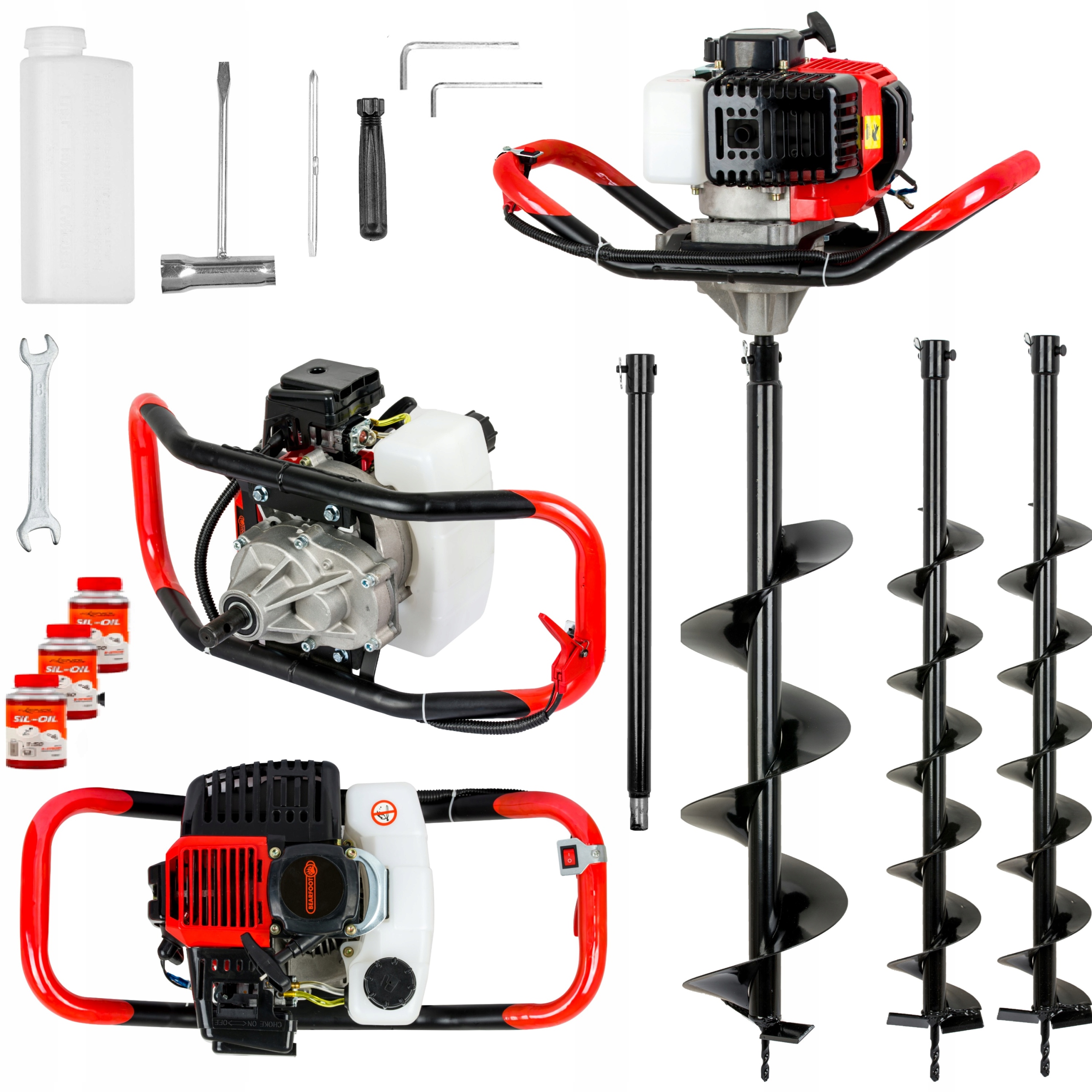 WIERTNICA GLEBOWA ŚWIDER SPALINOWY DO ZIEMI GLEBY