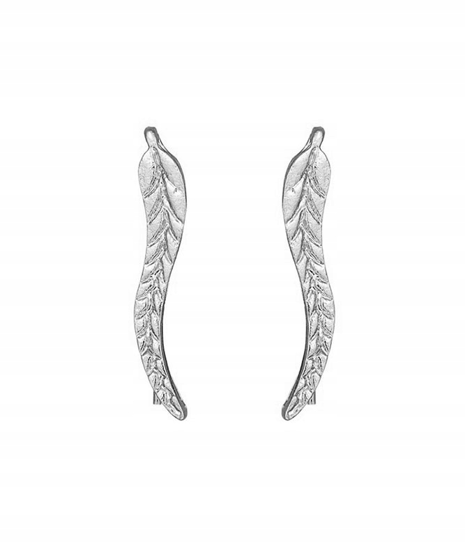 

Kolczyki Listki Srebrne