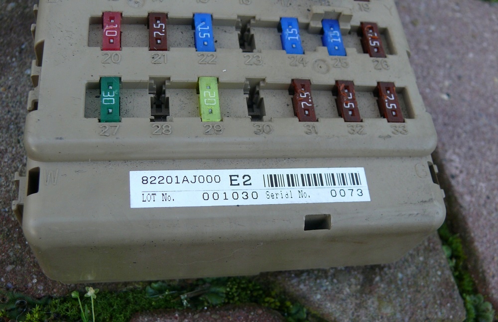 IMMOBILIZER control unit of the engine ignition SUBARU LEGACY V 5 2.0 D 150KM EE20Z