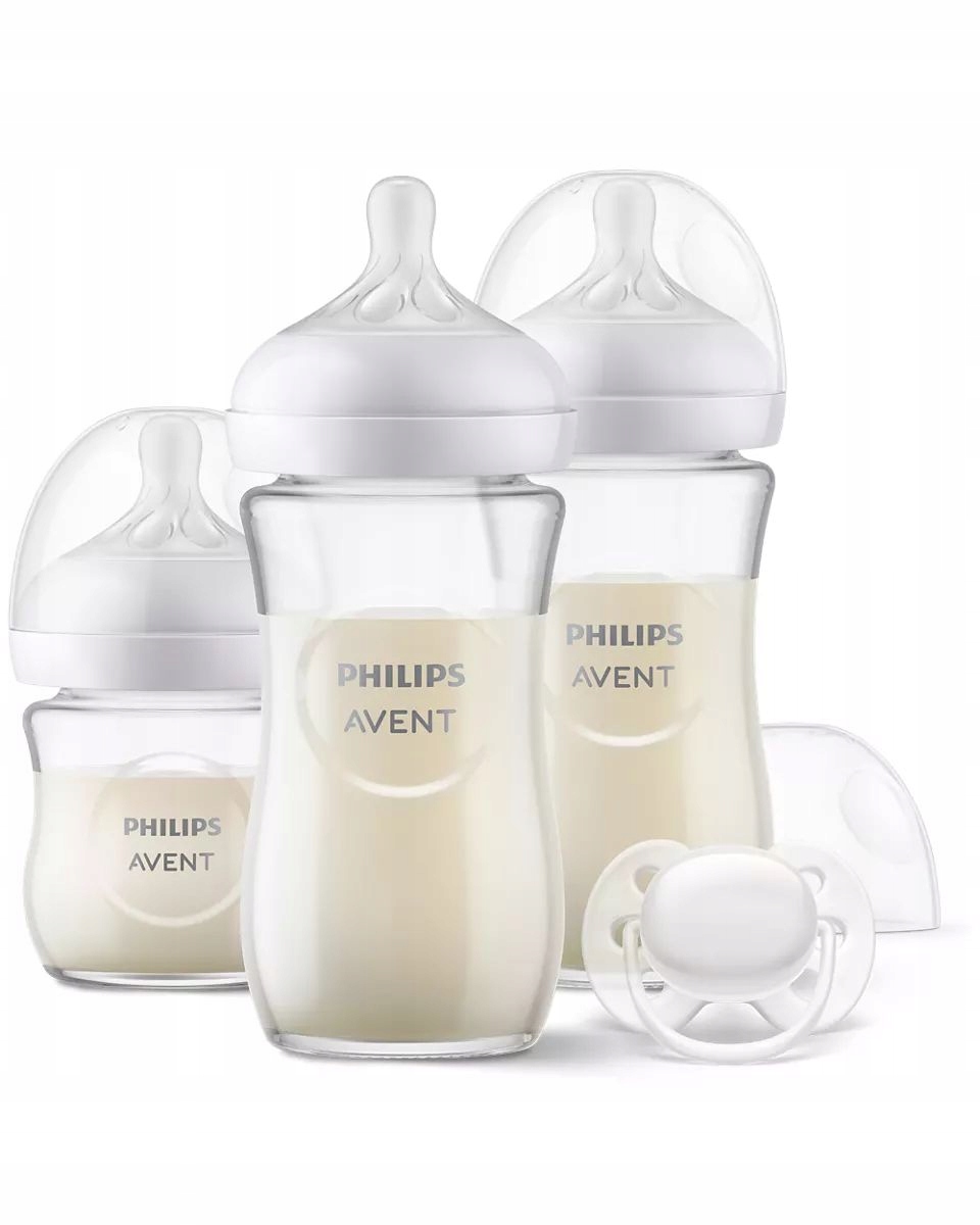 AVENT ZESTAW 4 BUTELEK NATURAL RESPONSE + SMOCZKI Marka Philips Avent