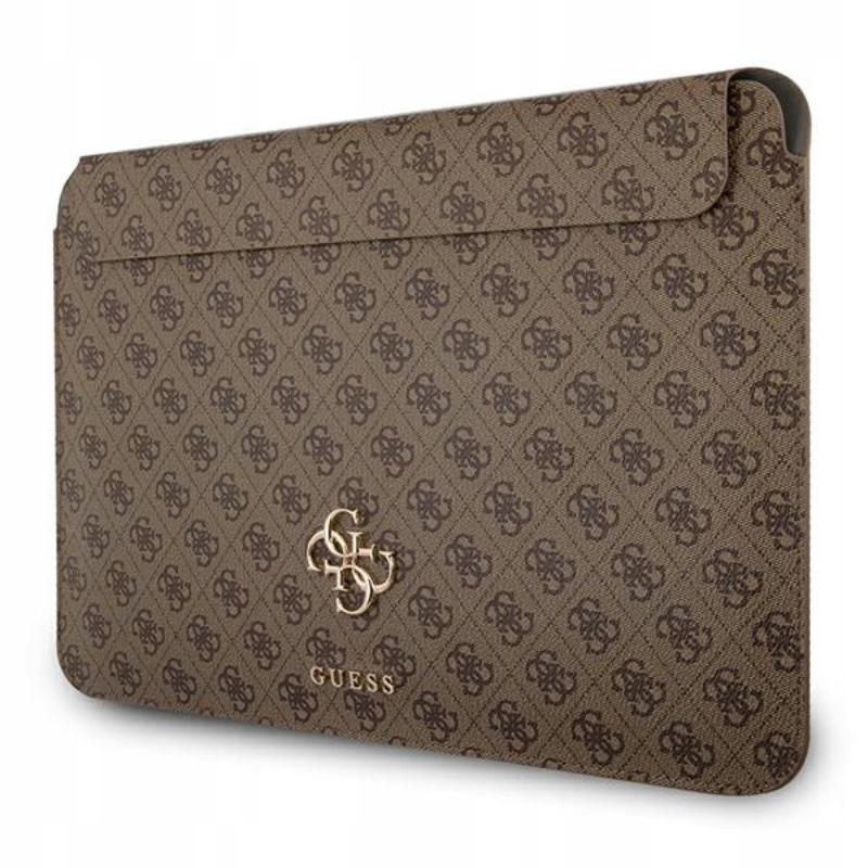 Guess 4G Big Metal Logo Computer Sleeve – Pouzdro na notebook 13" (hnědé)