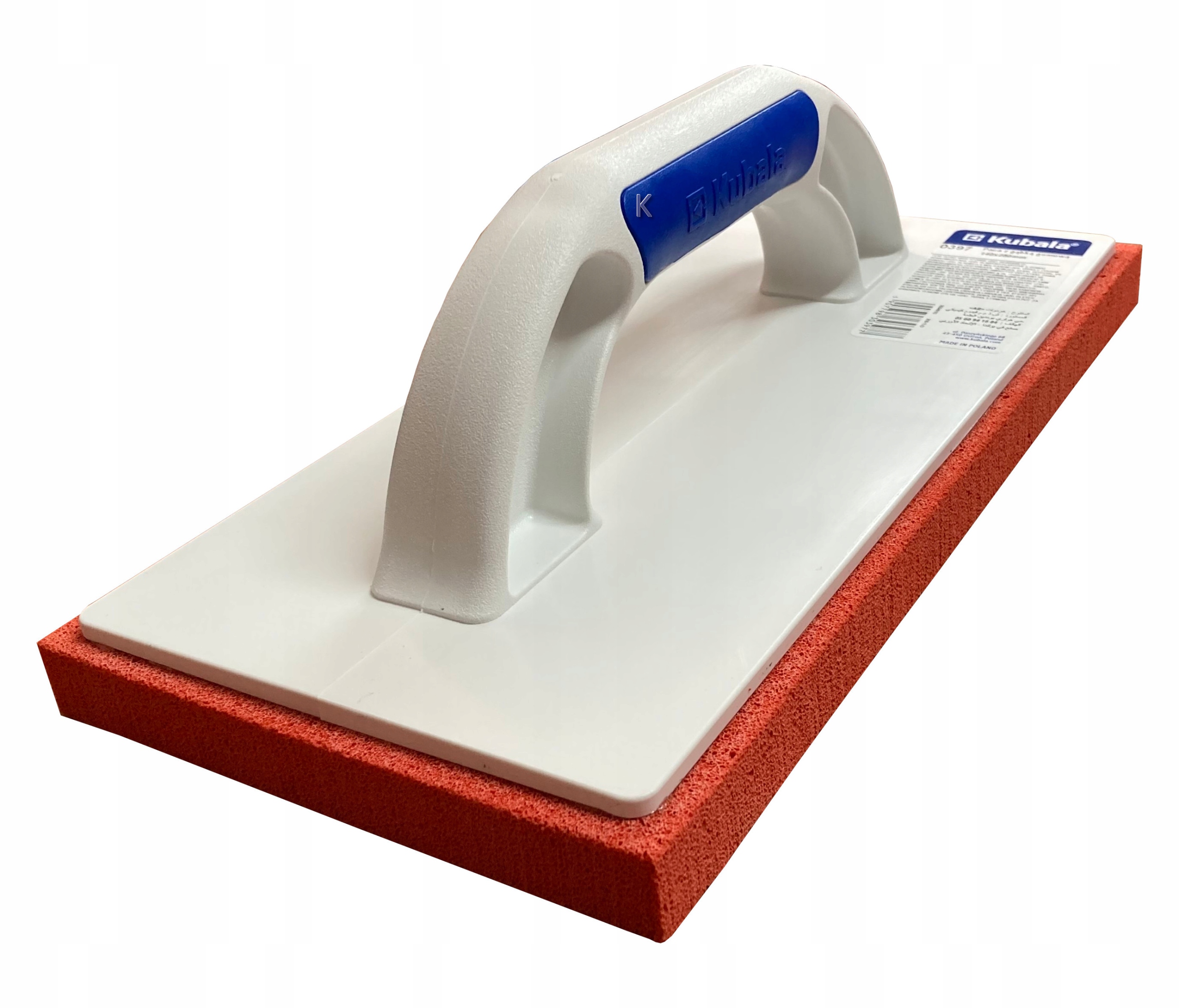 KUBALA PACA Z GĄBKĄ GUMOWĄ TWARDĄ DO ZACIERANIA EAN (GTIN) 5907798303977